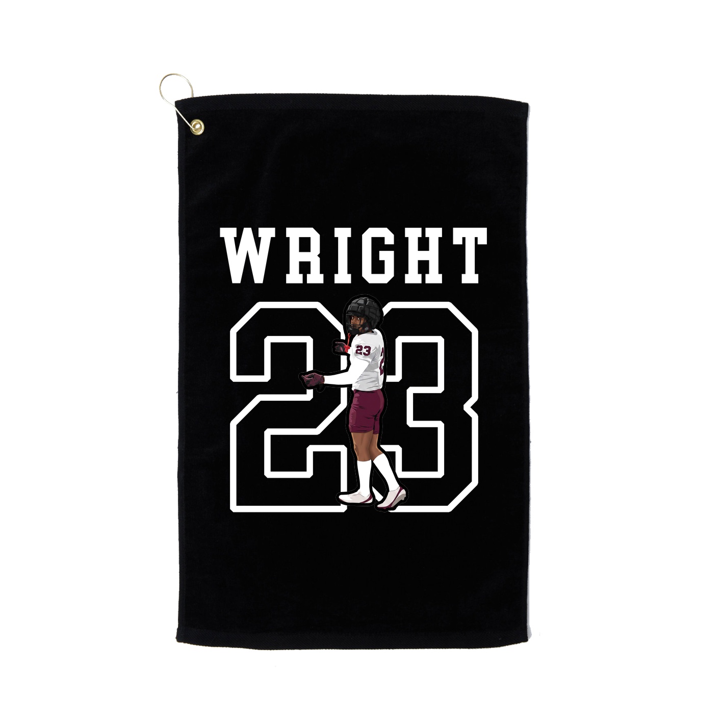 Golf Towel — Shirsey in Black