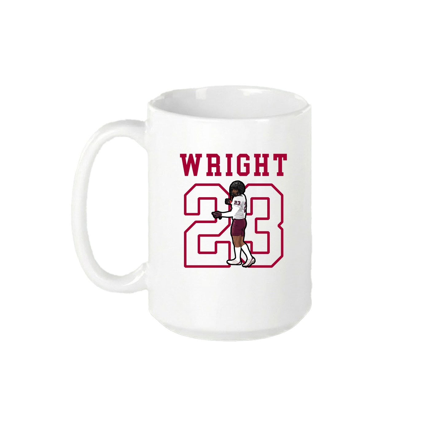 15oz Coffee Mug — Shirsey in White