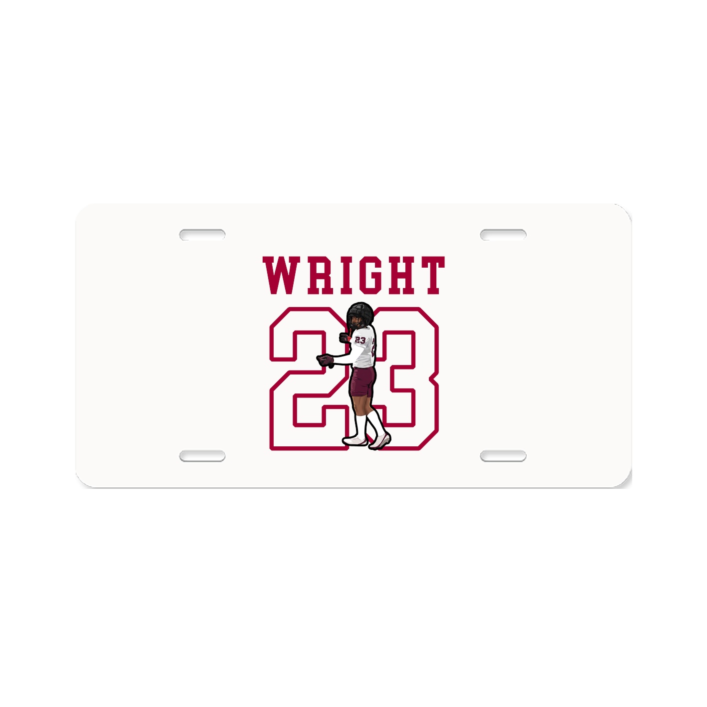 License Plate — Shirsey in Classic