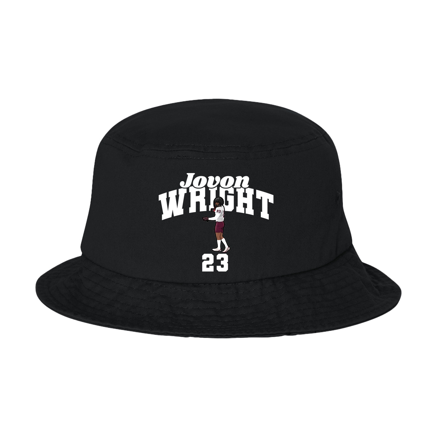 Bucket Cap — Signature Arch in Black