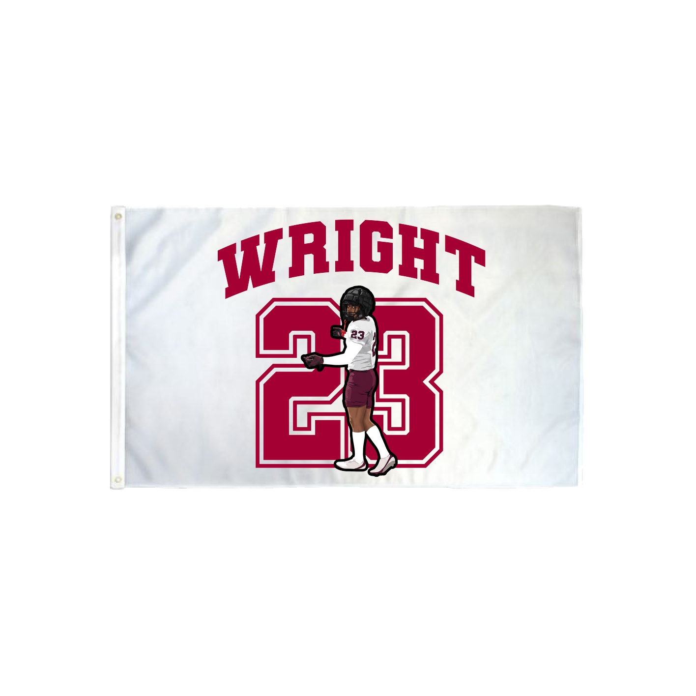 3x5 Flag — Number in Classic