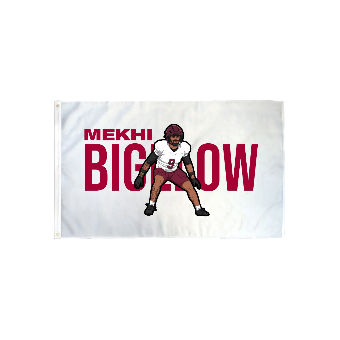 3x5 Flag — Player Name in Classic