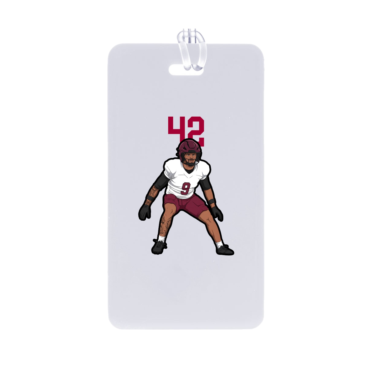 Bag Tag — Number Top in Classic