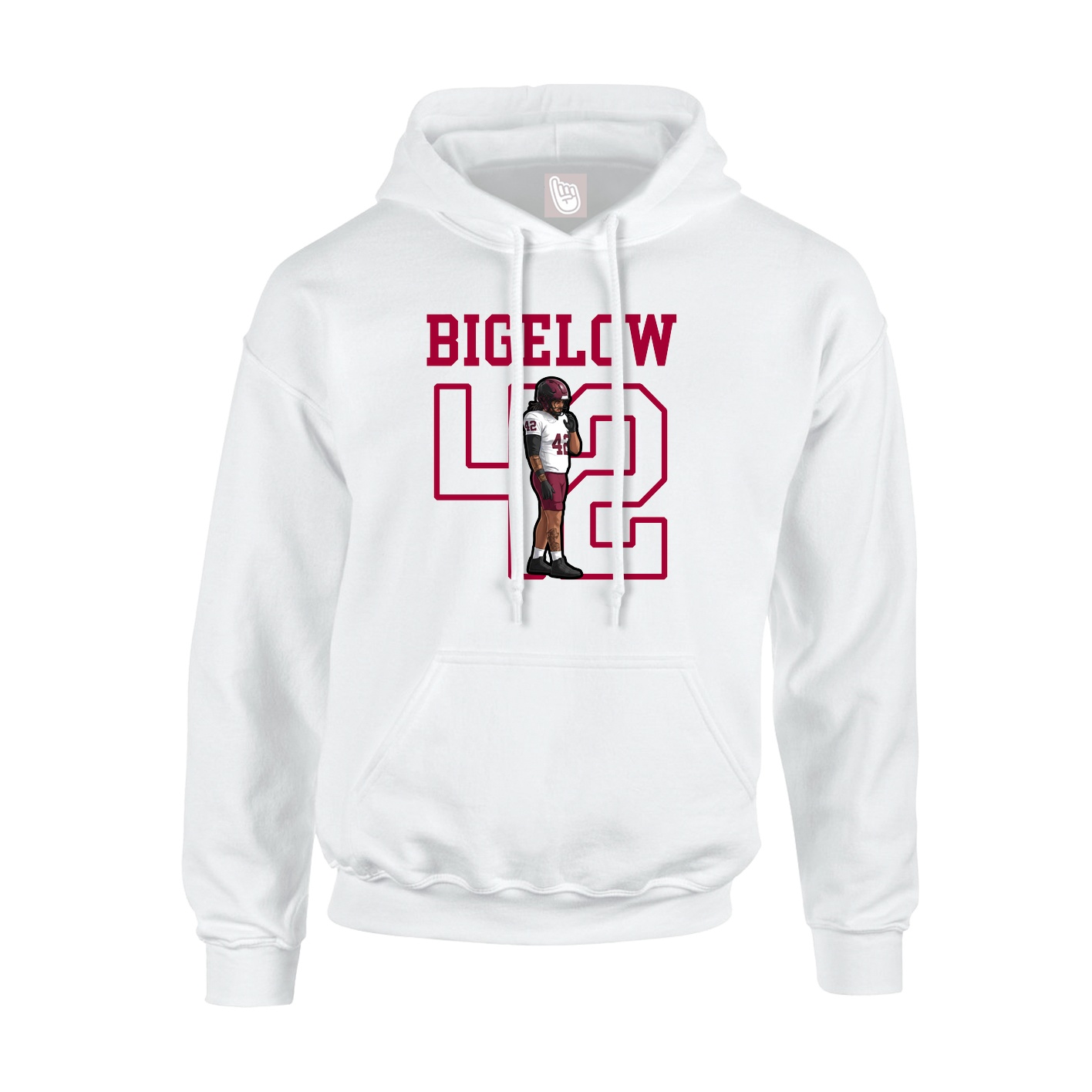 Youth Hoodie — Shirsey in White
