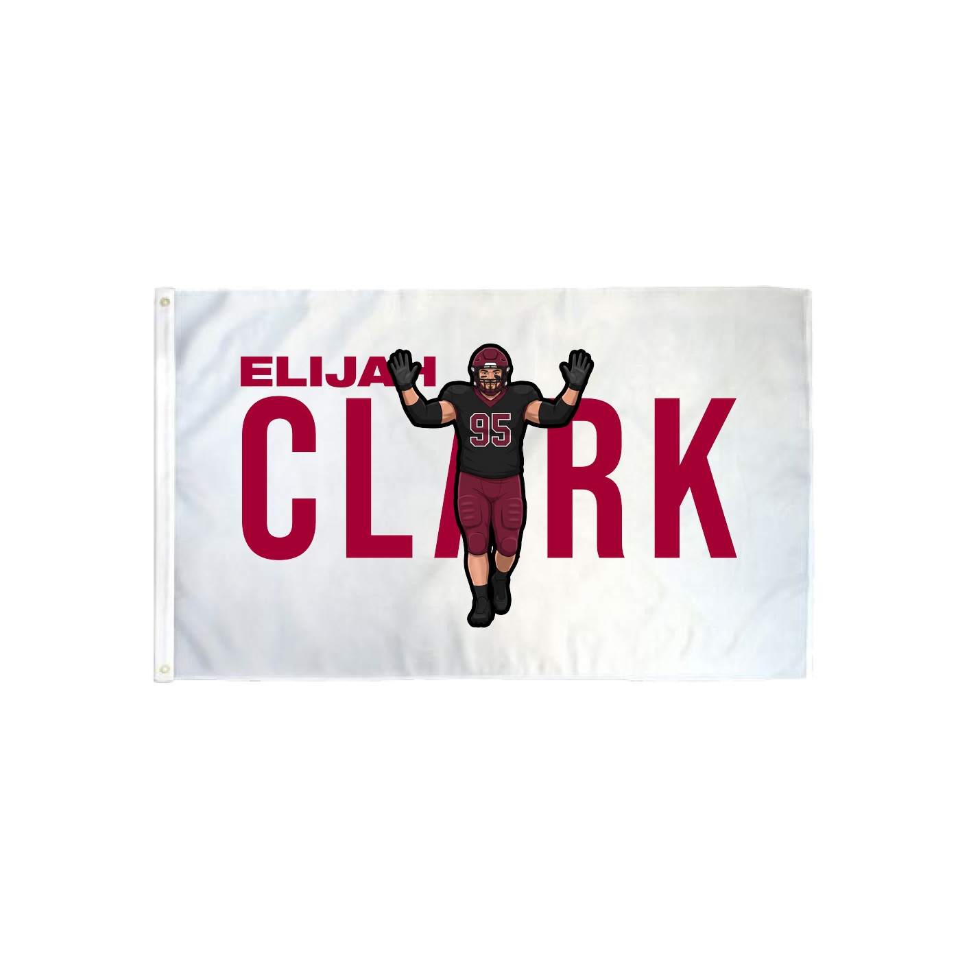 3x5 Flag — Player Name in Classic