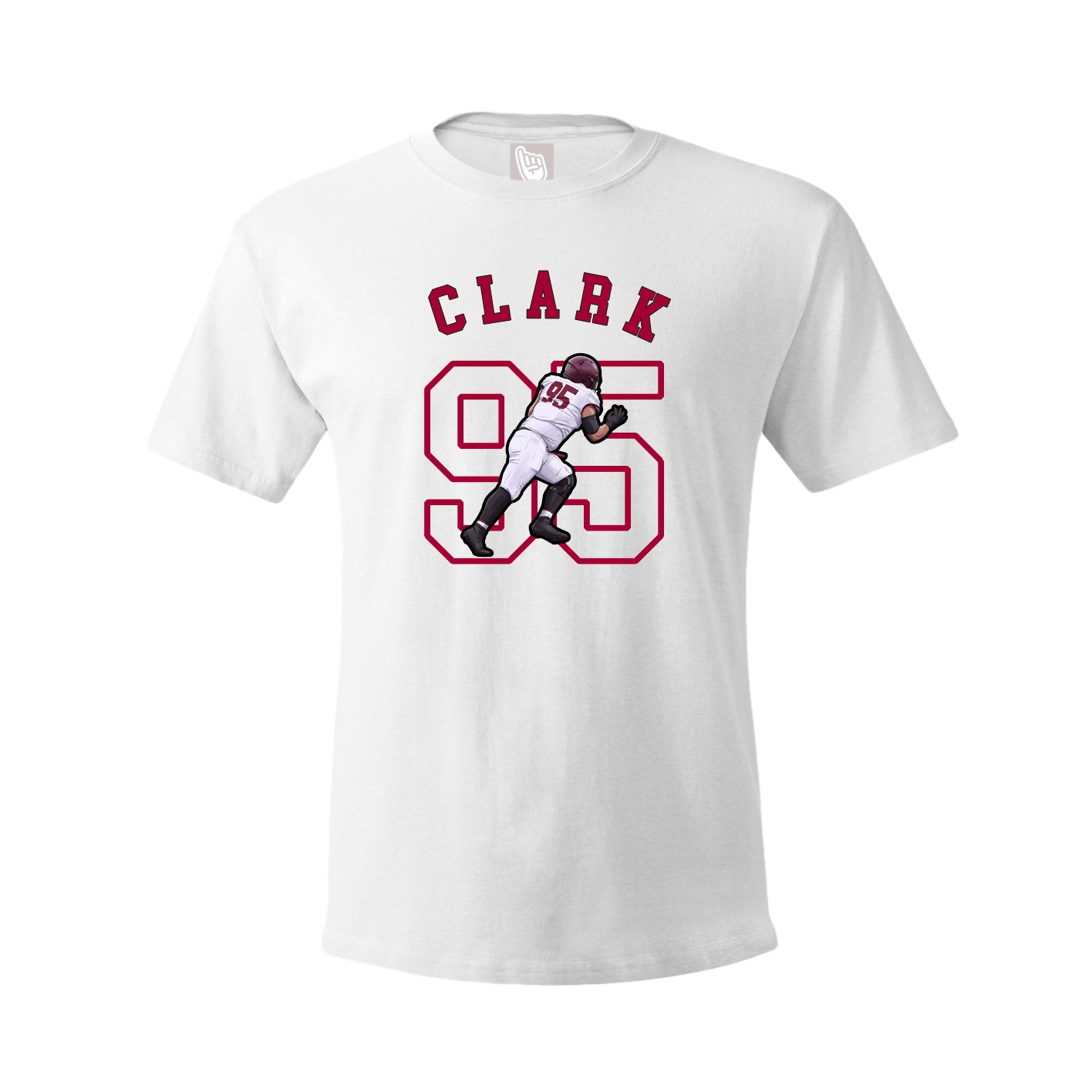 Youth Tee — Shirsey Arch in White