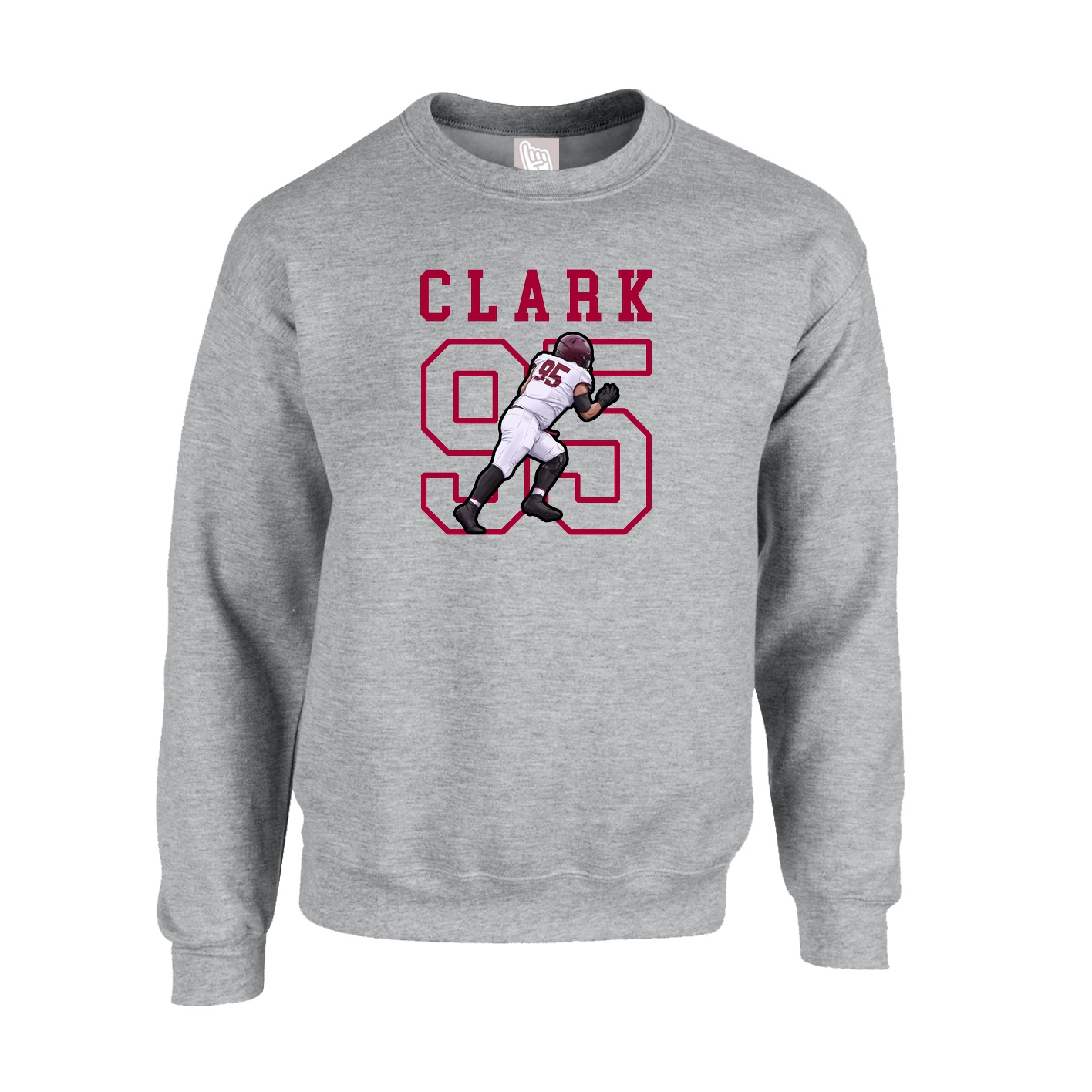 Fleece Crew — Shirsey in Grey
