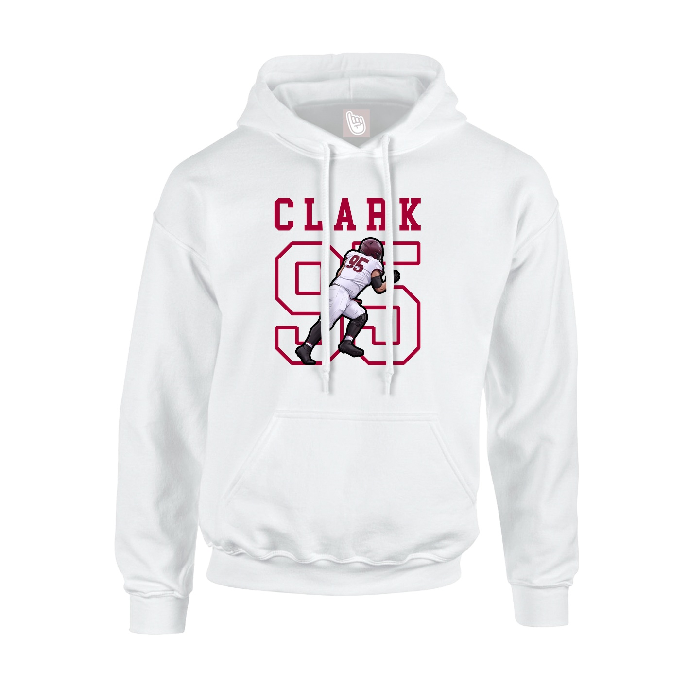 Youth Hoodie — Shirsey in White