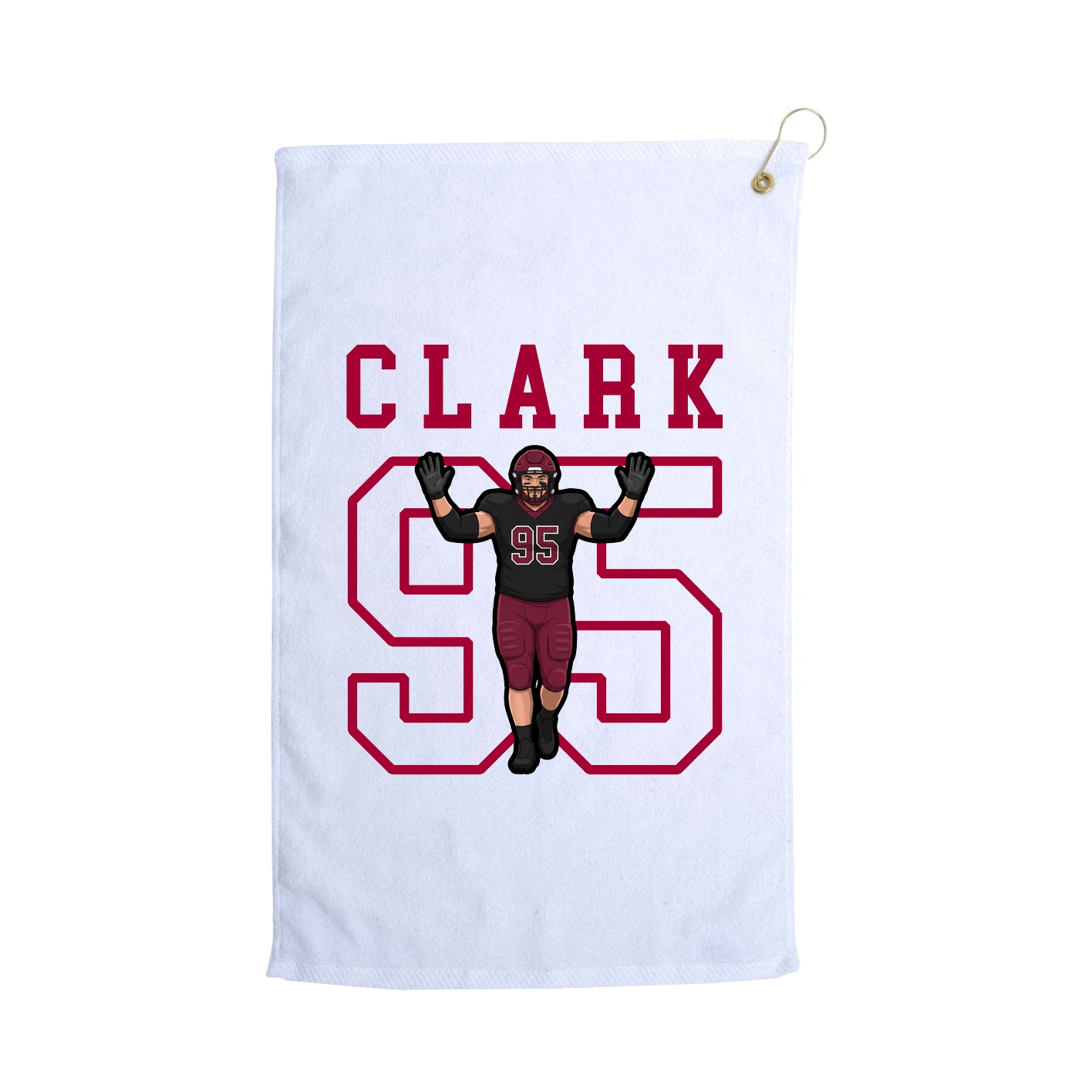 Golf Towel — Shirsey in White