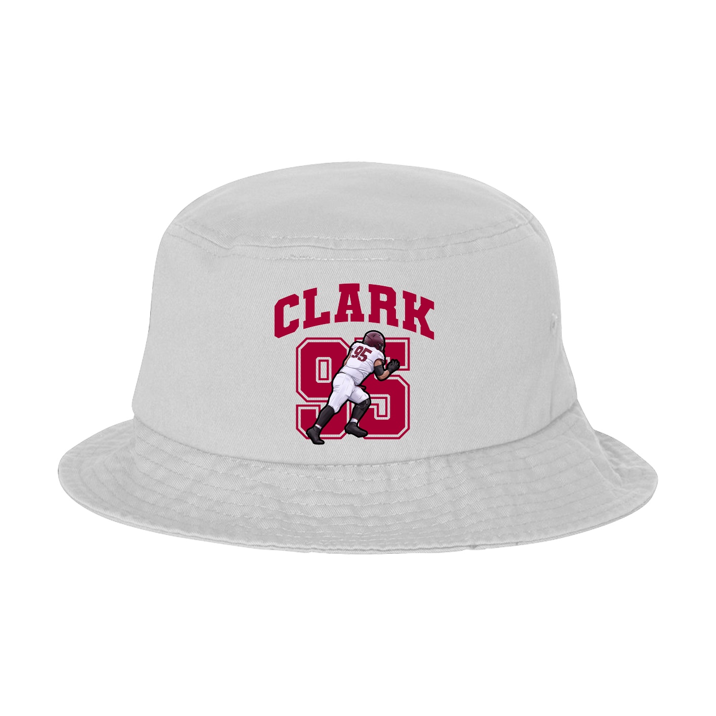 Bucket Cap — Number in White