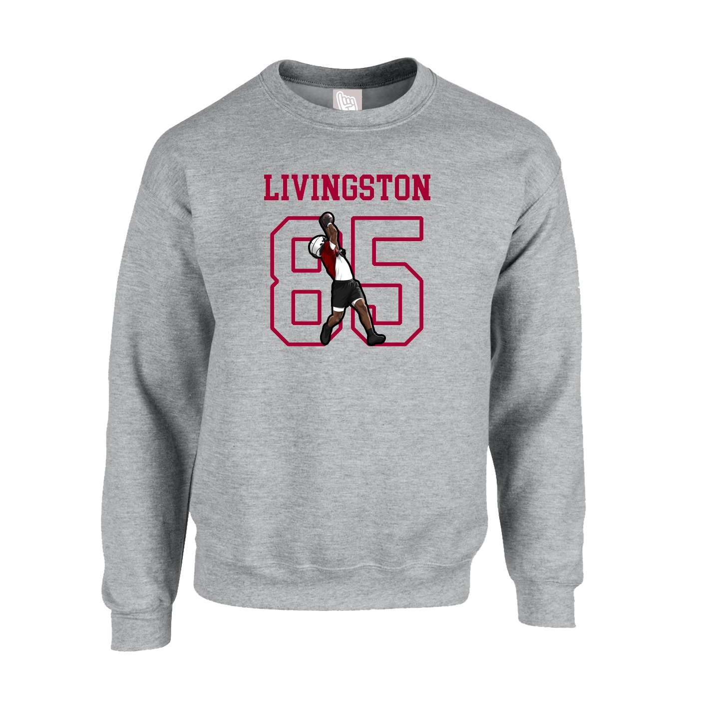 Fleece Crew — Shirsey in Grey