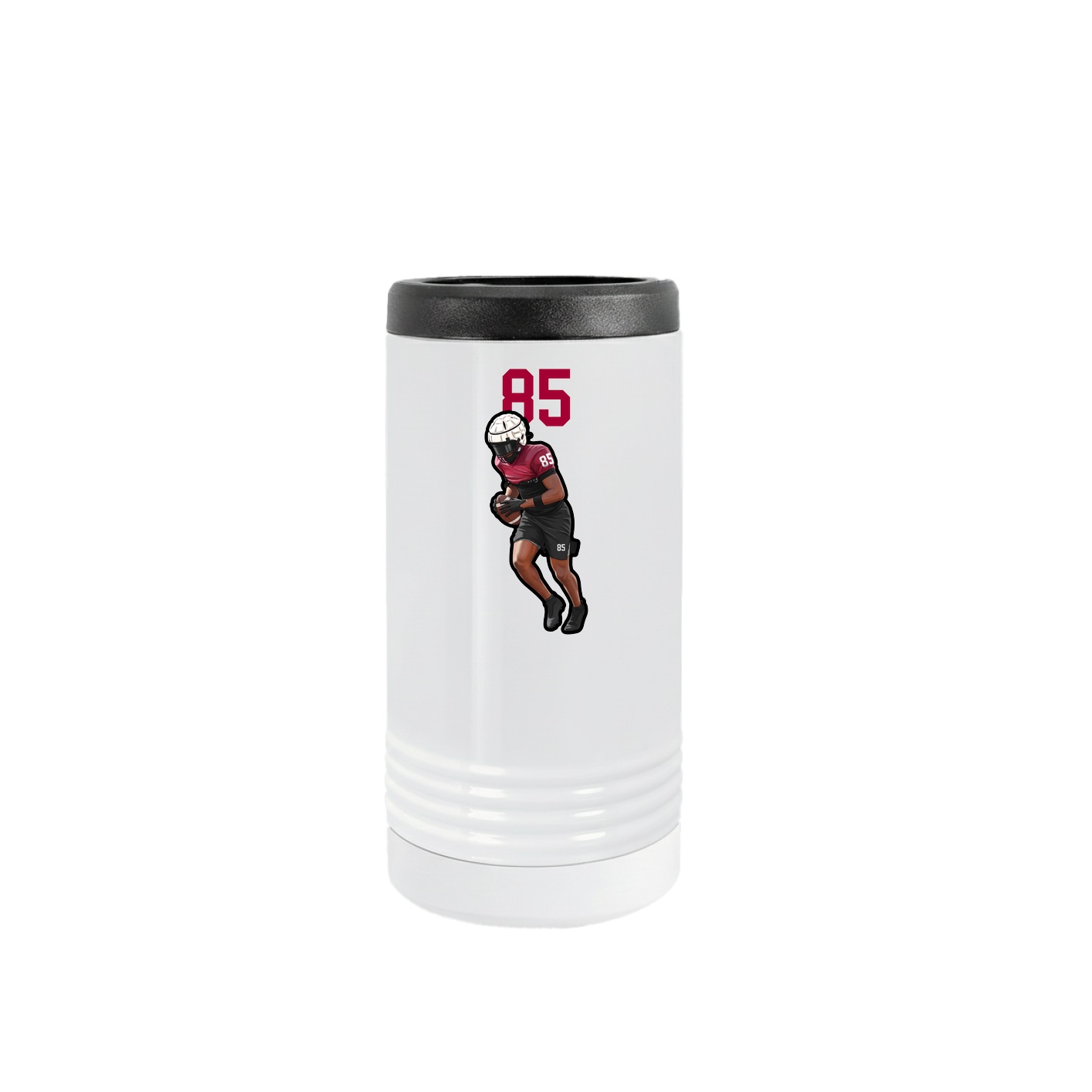 Slim Beverage Holder — Number Top in White