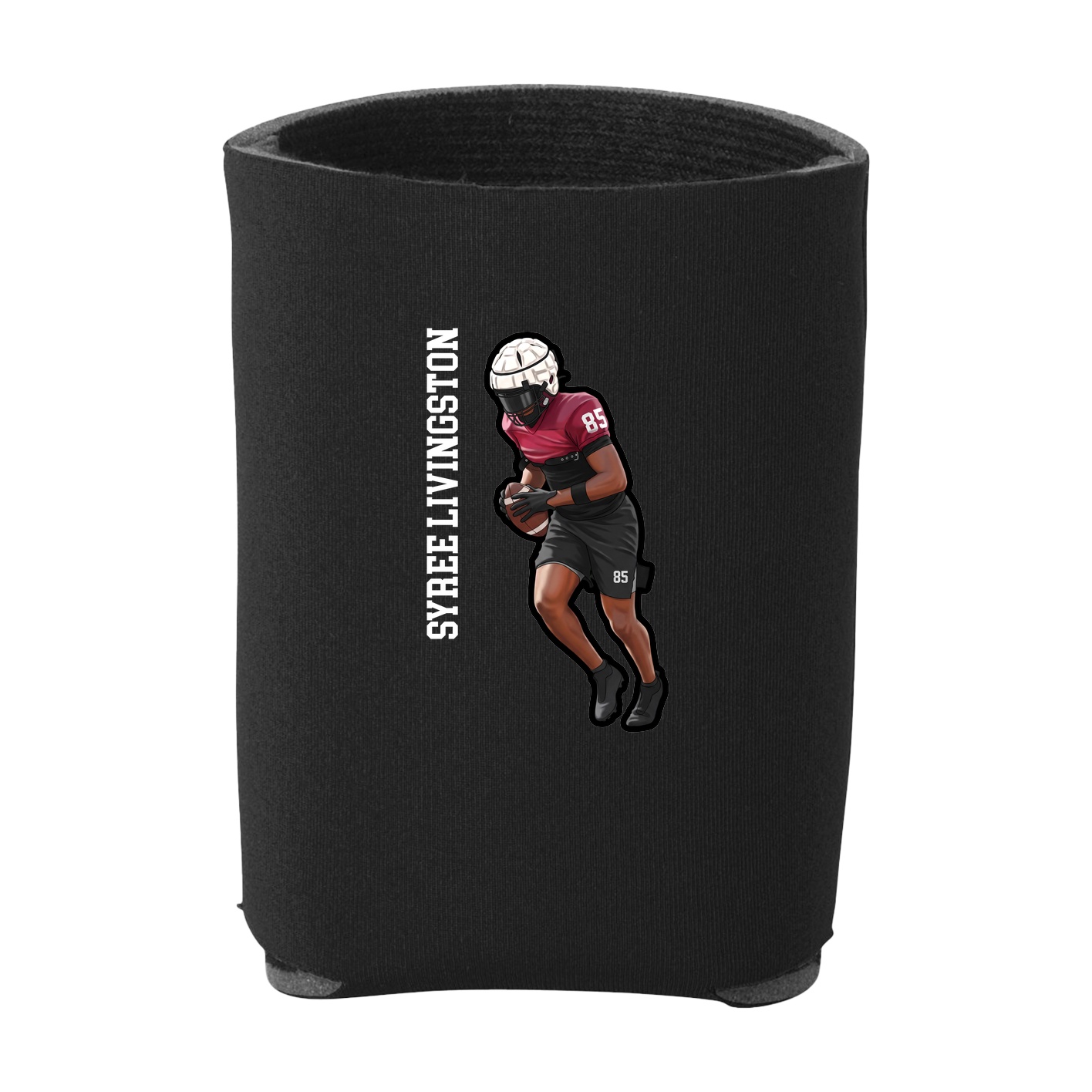 Can Holder — Name Vertical in Black