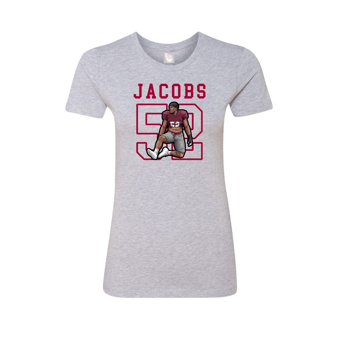 Fitted Women's Tee — Shirsey in Grey