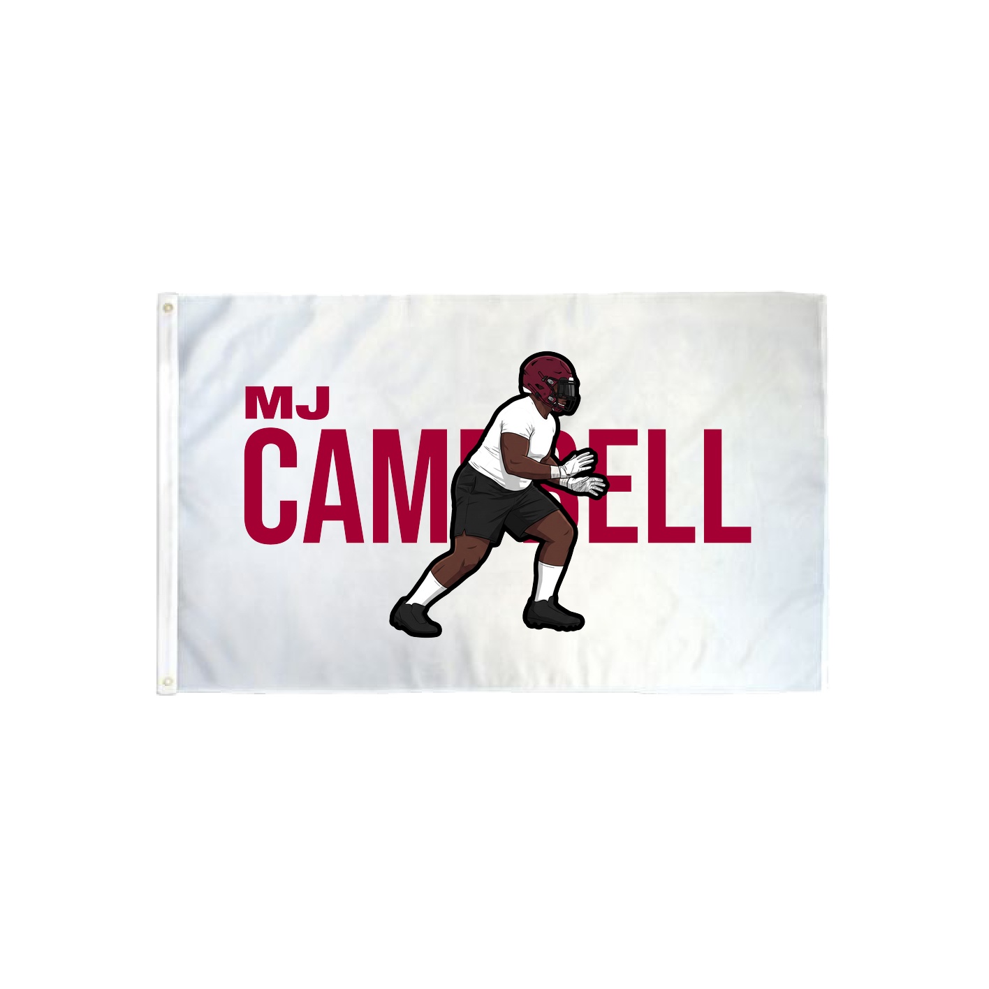 3x5 Flag — Player Name in Classic
