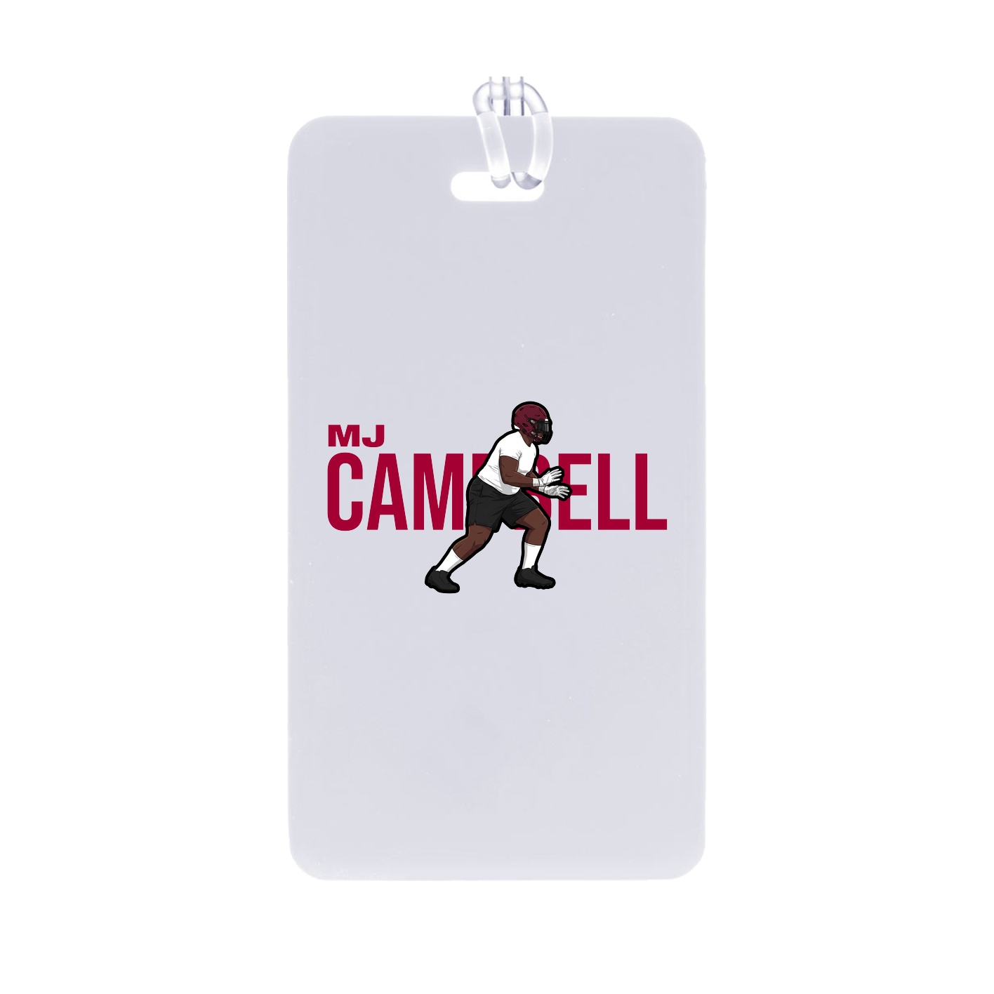 Bag Tag — Player Name in Classic
