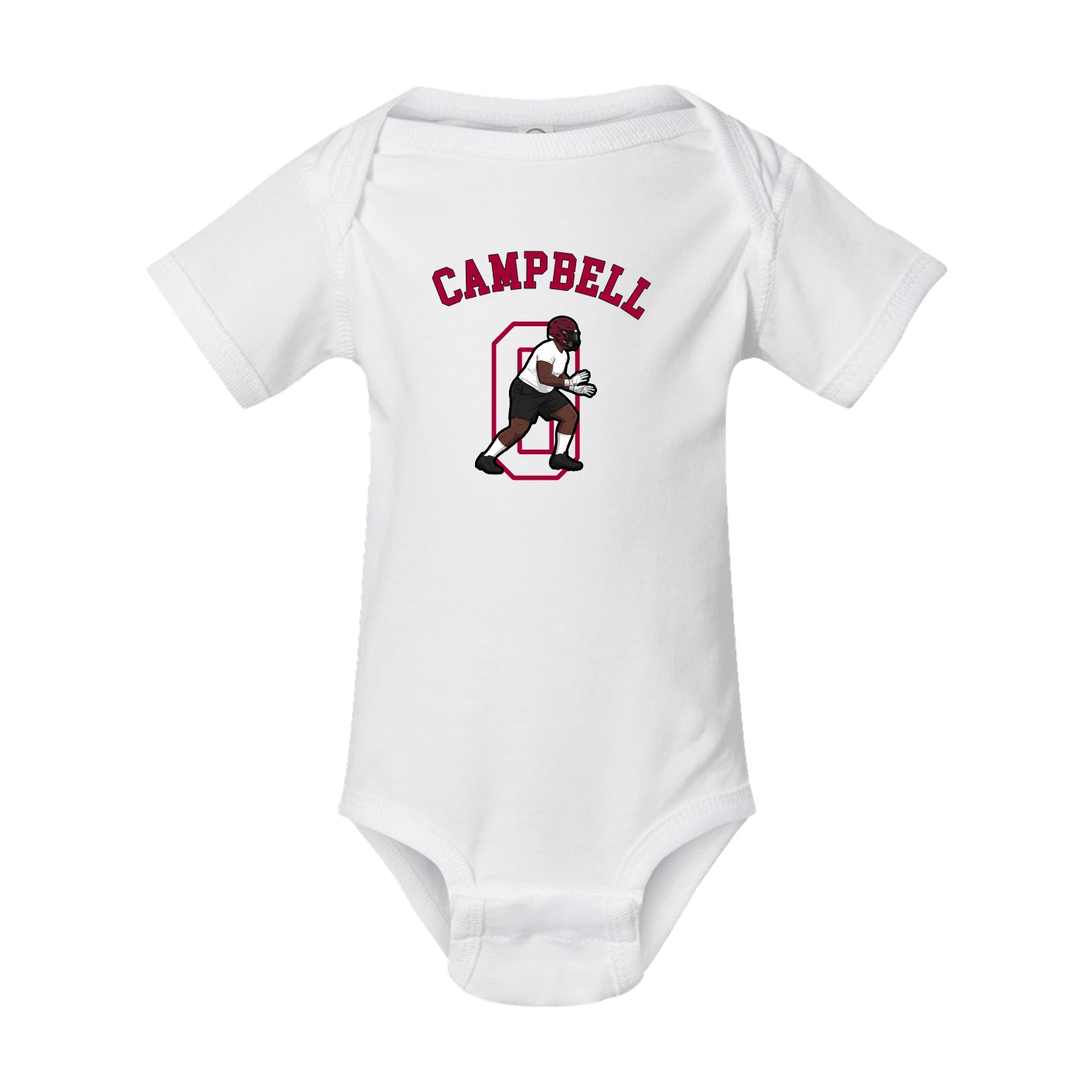 Baby Onesie — Shirsey Arch in White