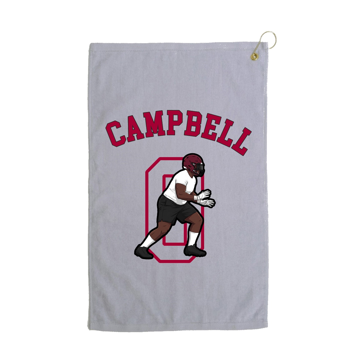 Golf Towel — Shirsey Arch in Grey