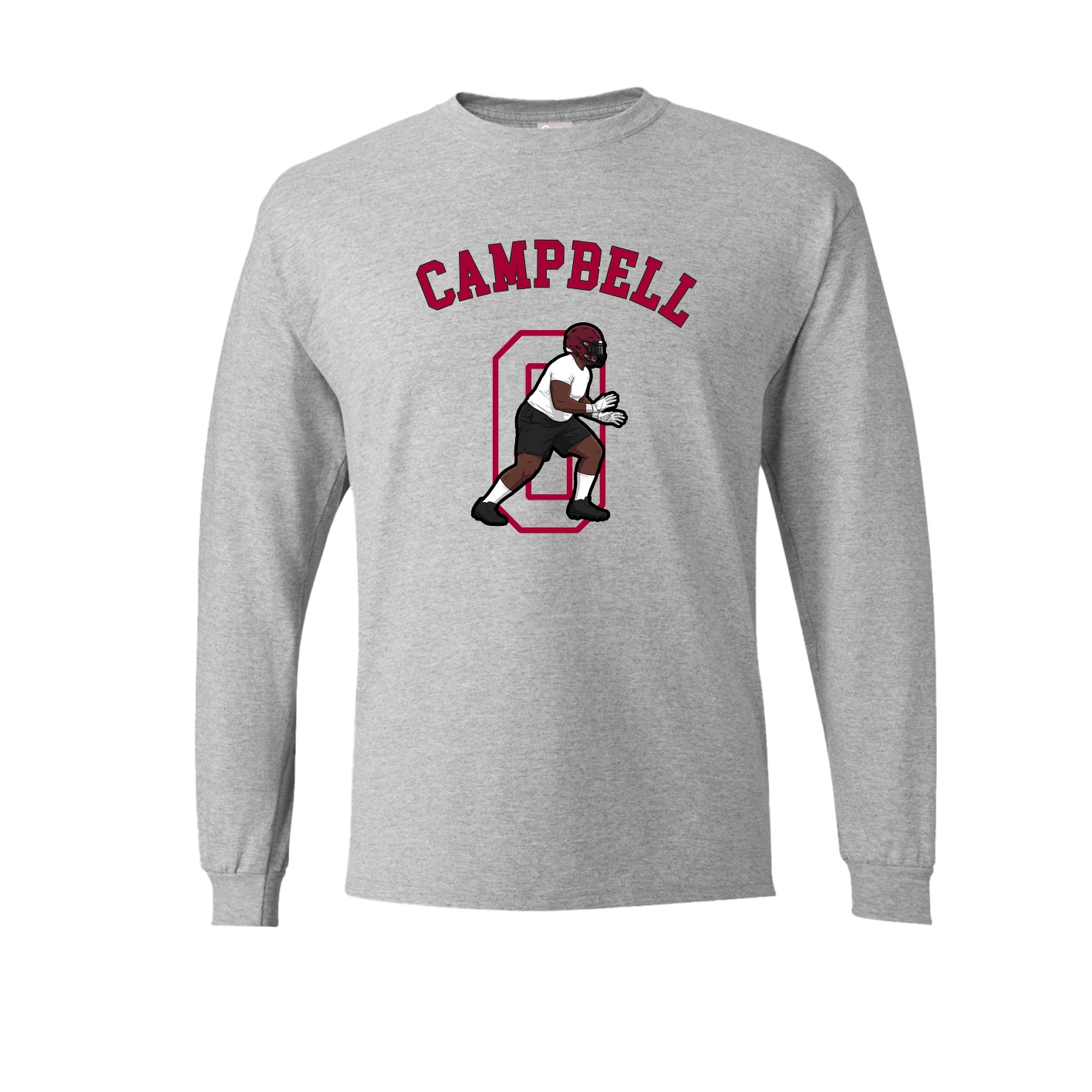 Long Sleeve Tee — Shirsey Arch in Grey