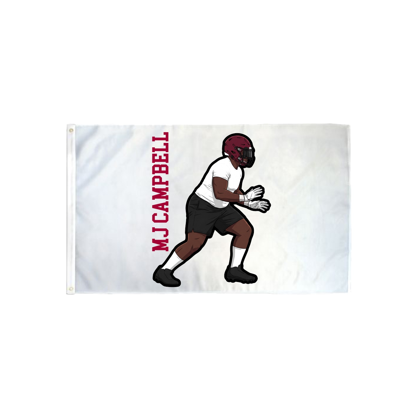 3x5 Flag — Name Vertical in Classic