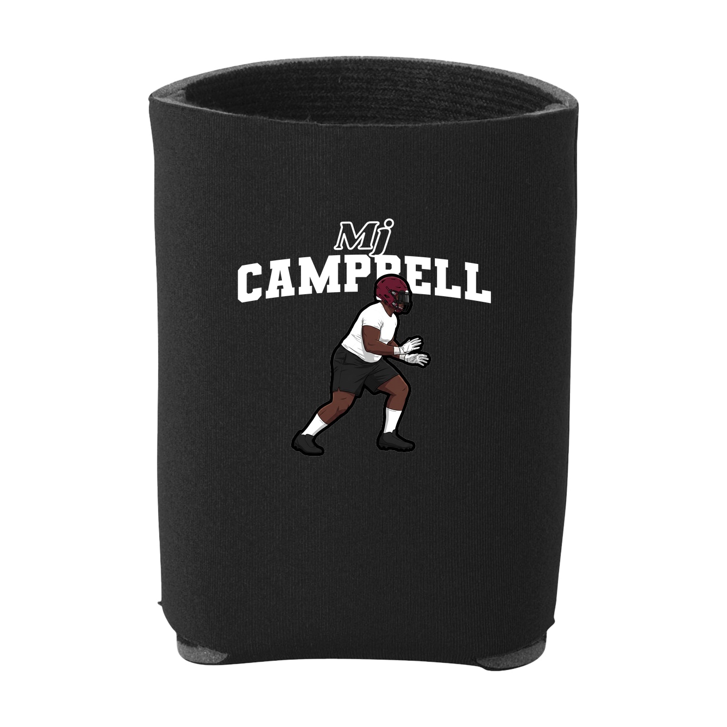 Can Holder — Name Arch in Black