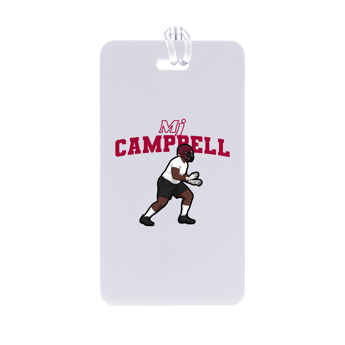 Bag Tag — Name Arch in Classic