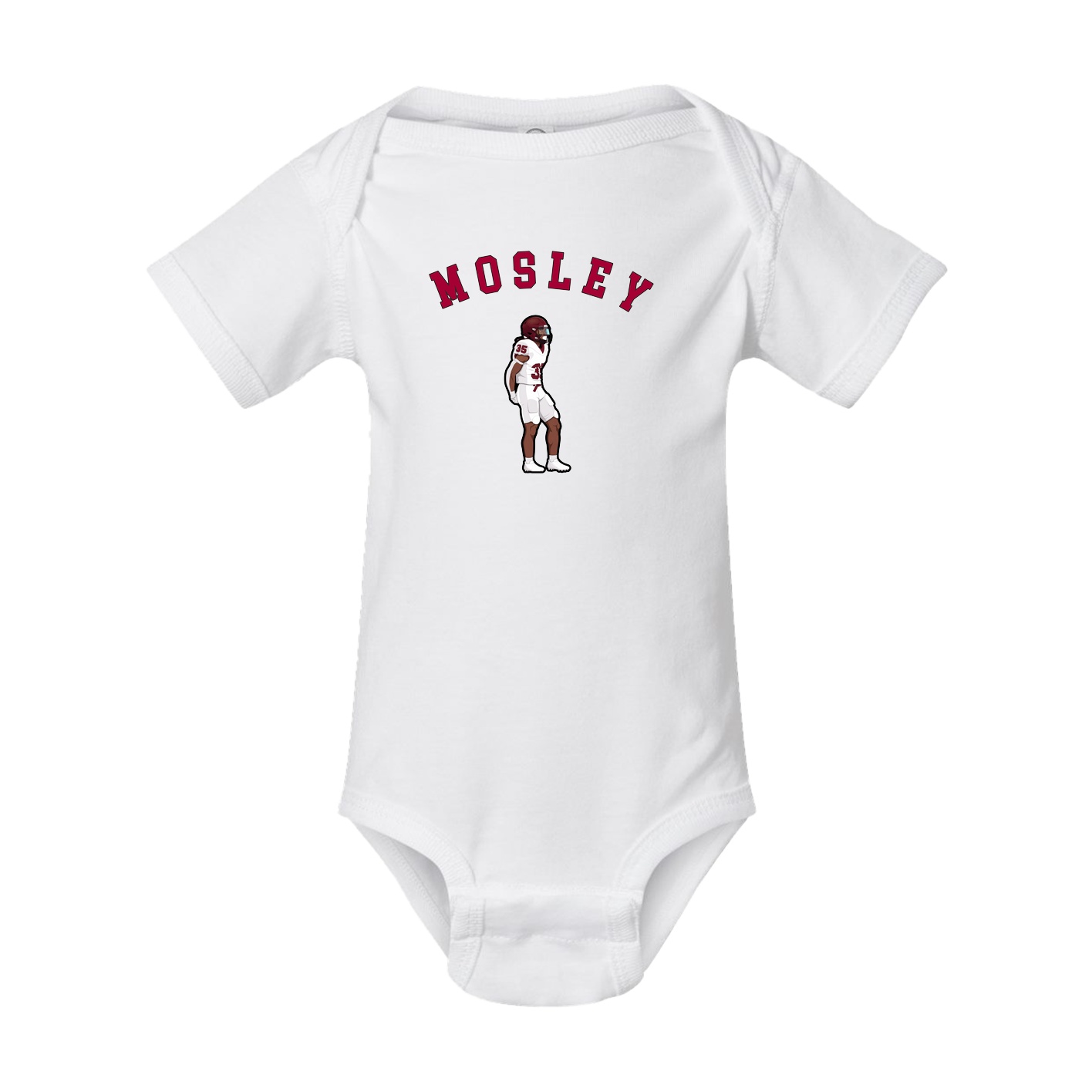 Baby Onesie — Shirsey Arch in White