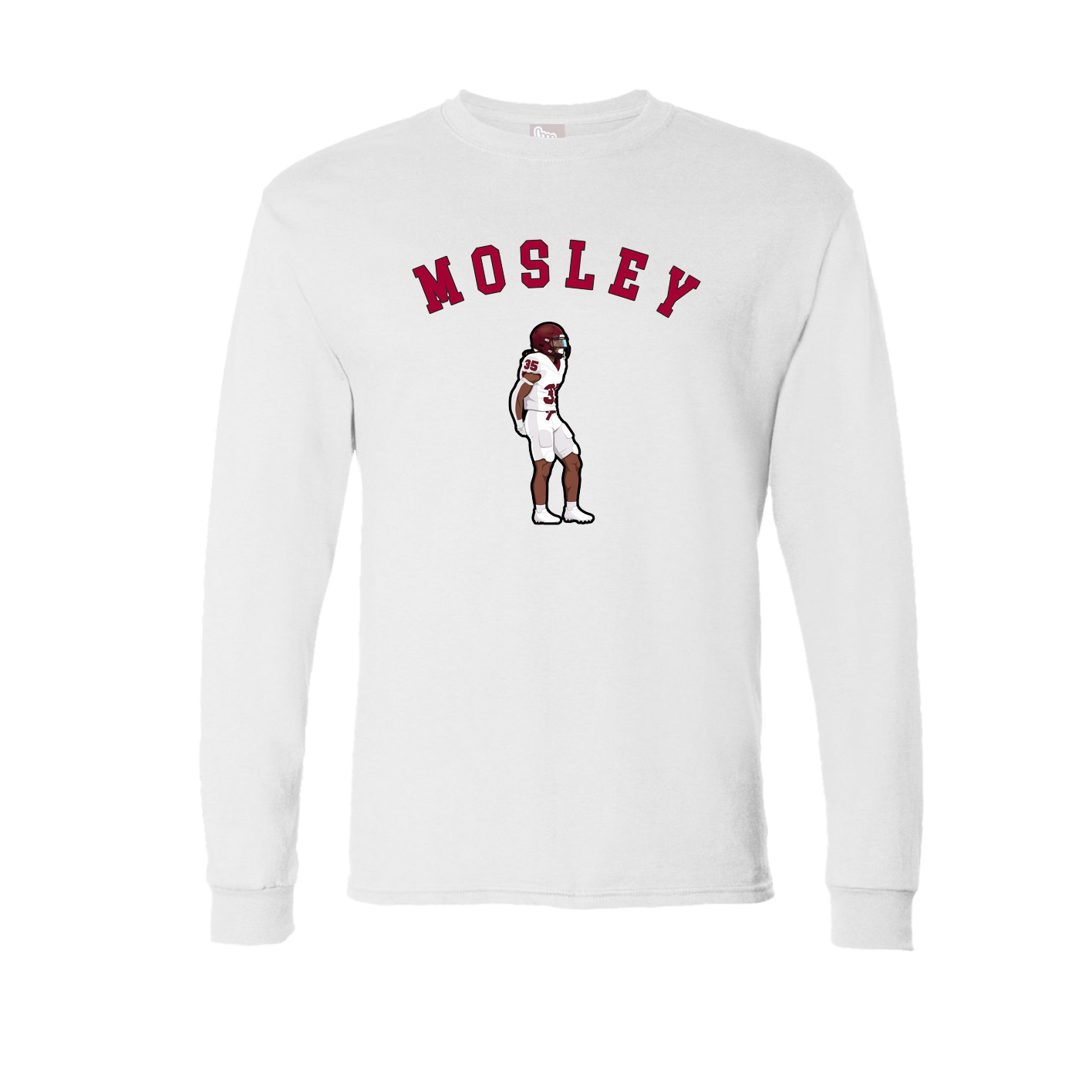 Long Sleeve Tee — Shirsey Arch in White