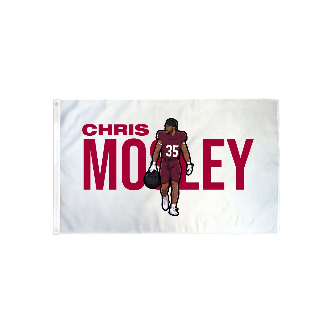 3x5 Flag — Player Name in Classic