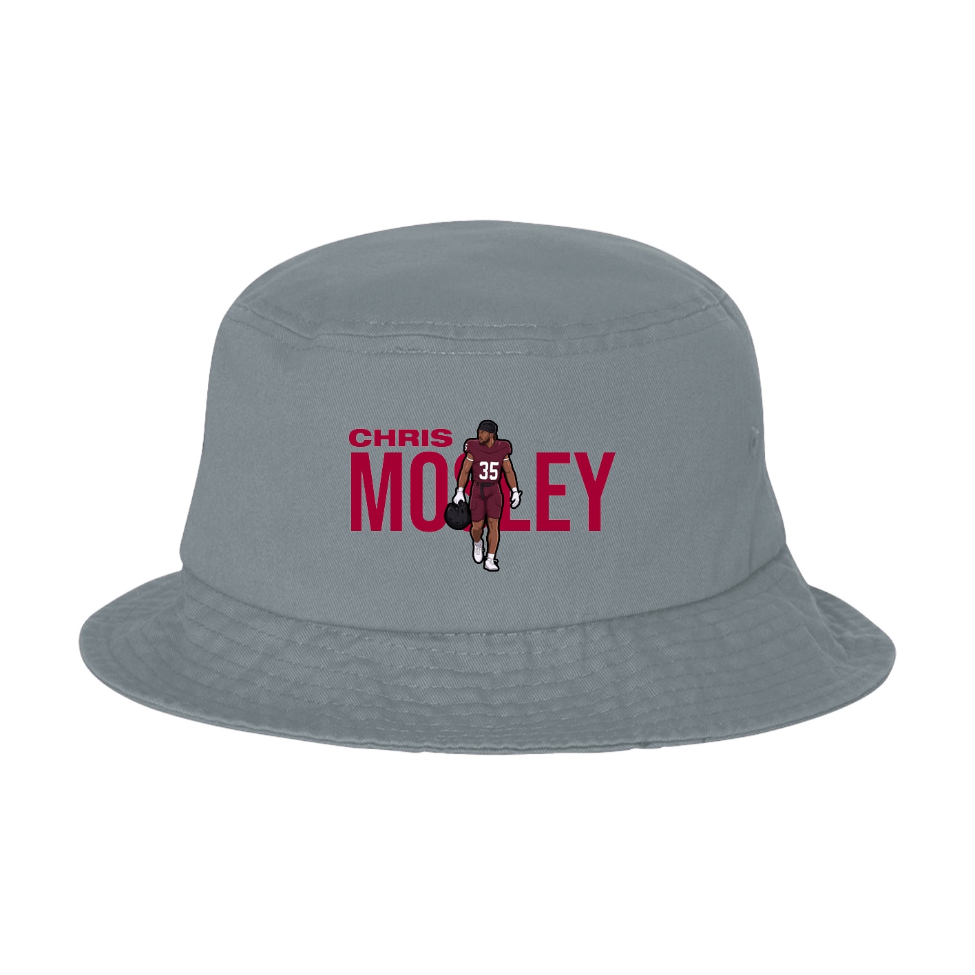 Bucket Cap — Player Name in Grey
