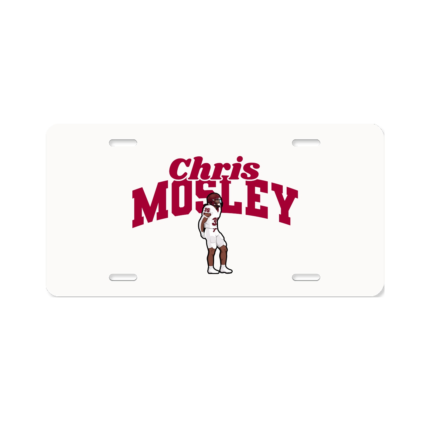 License Plate — Signature Arch in Classic
