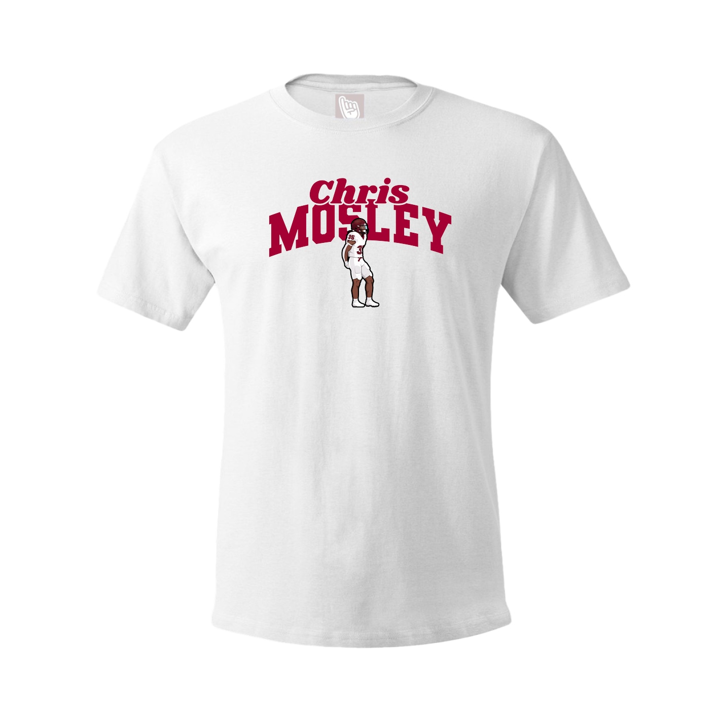 Youth Tee — Signature Arch in White