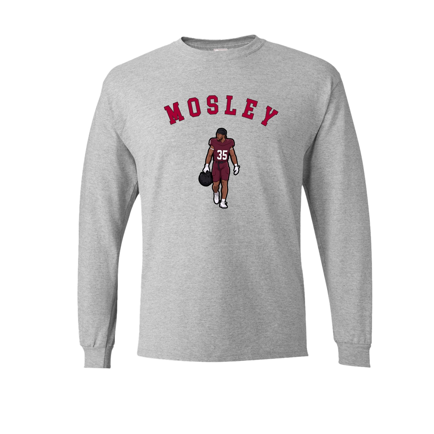 Long Sleeve Tee — Shirsey Arch in Grey