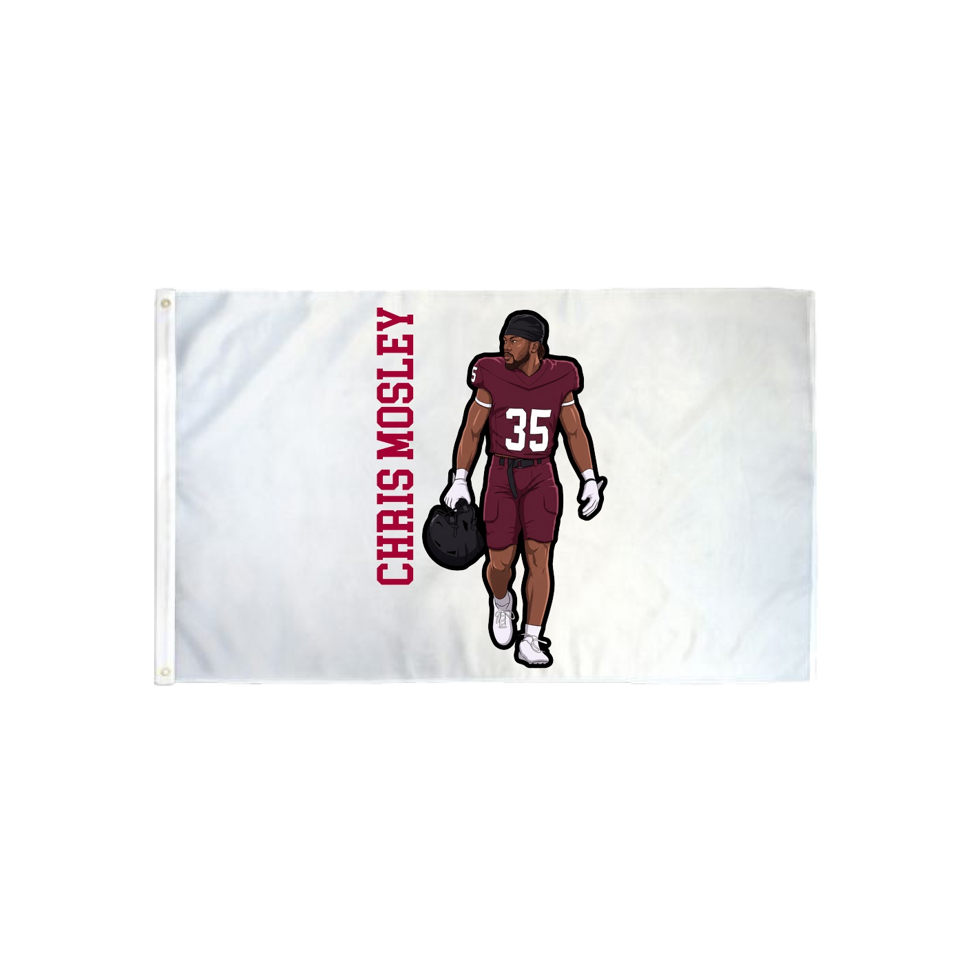 3x5 Flag — Name Vertical in Classic