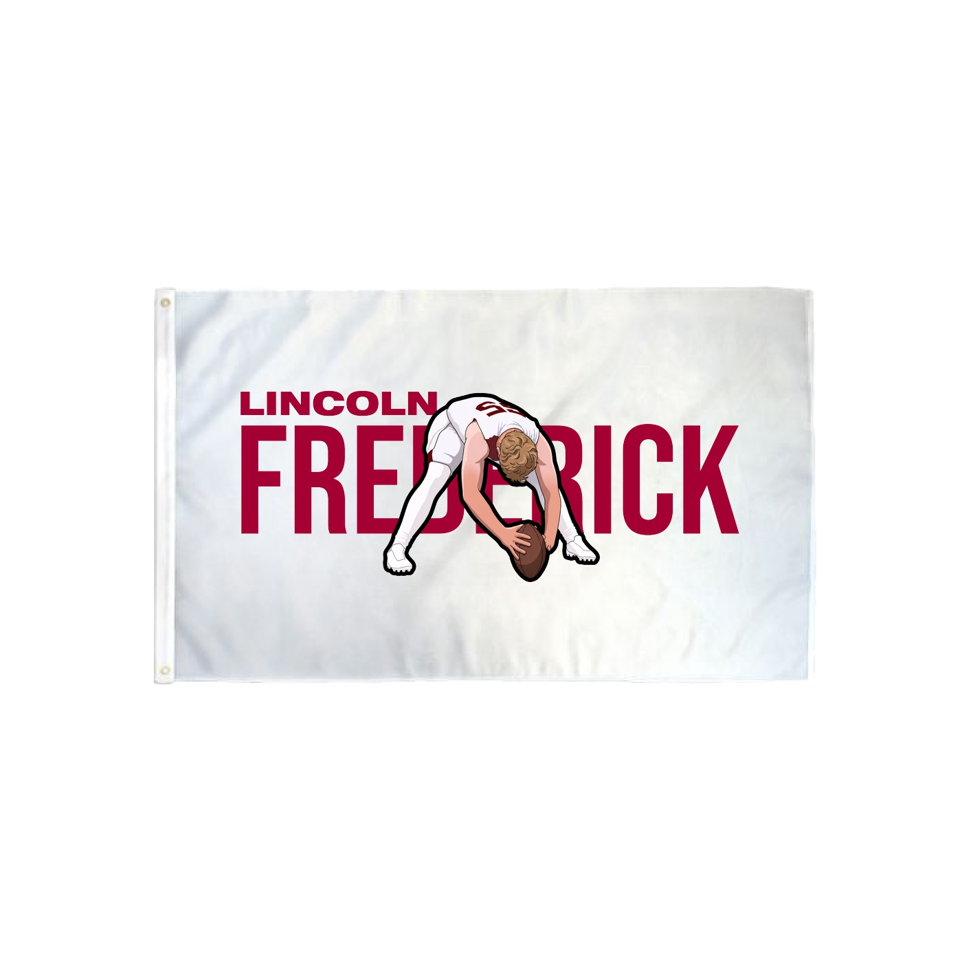 3x5 Flag — Player Name in Classic