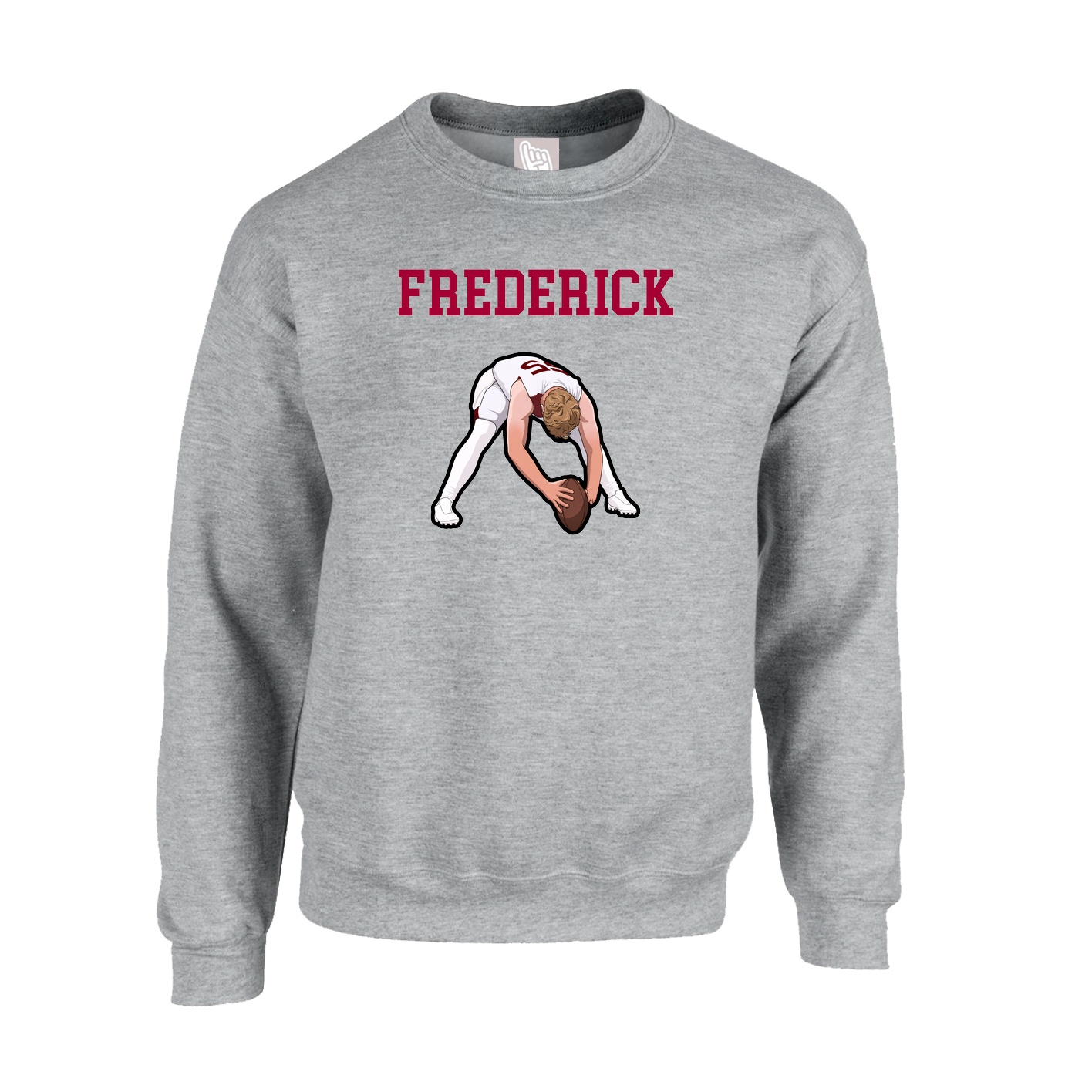 Fleece Crew — Shirsey in Grey