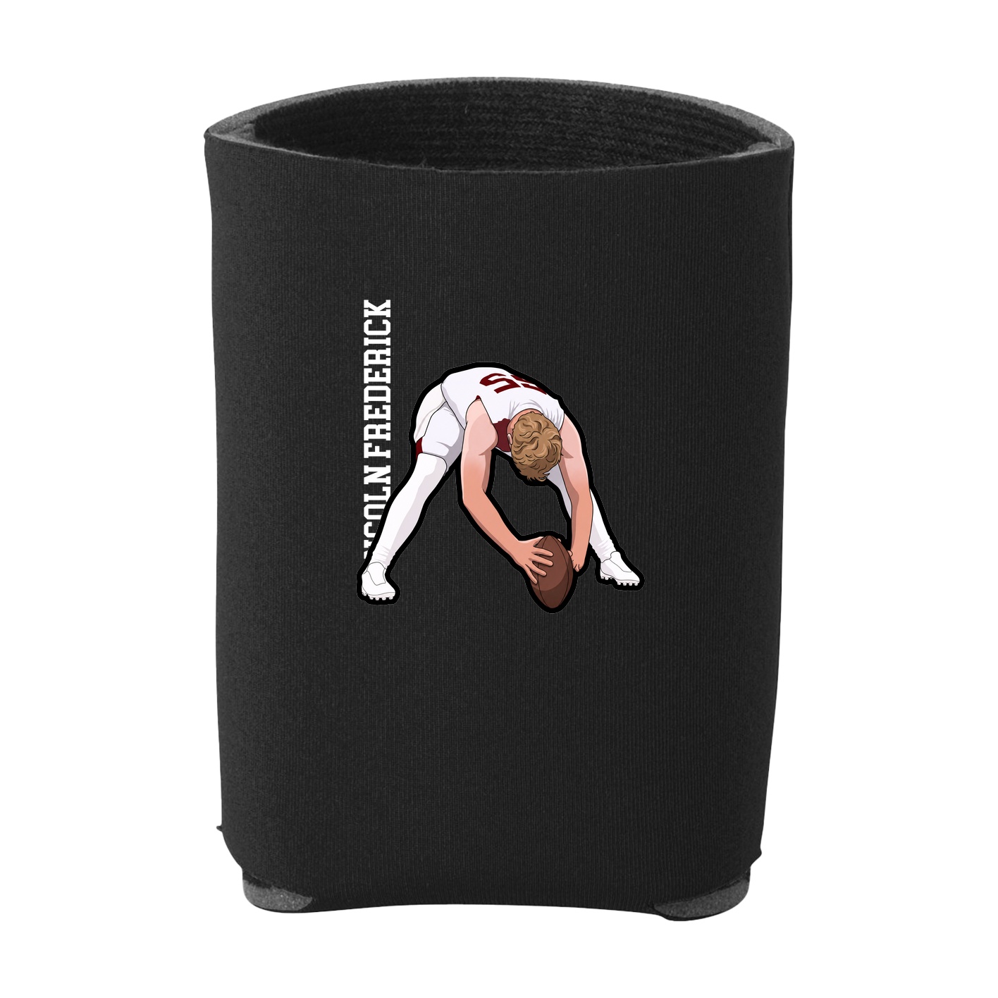 Can Holder — Name Vertical in Black