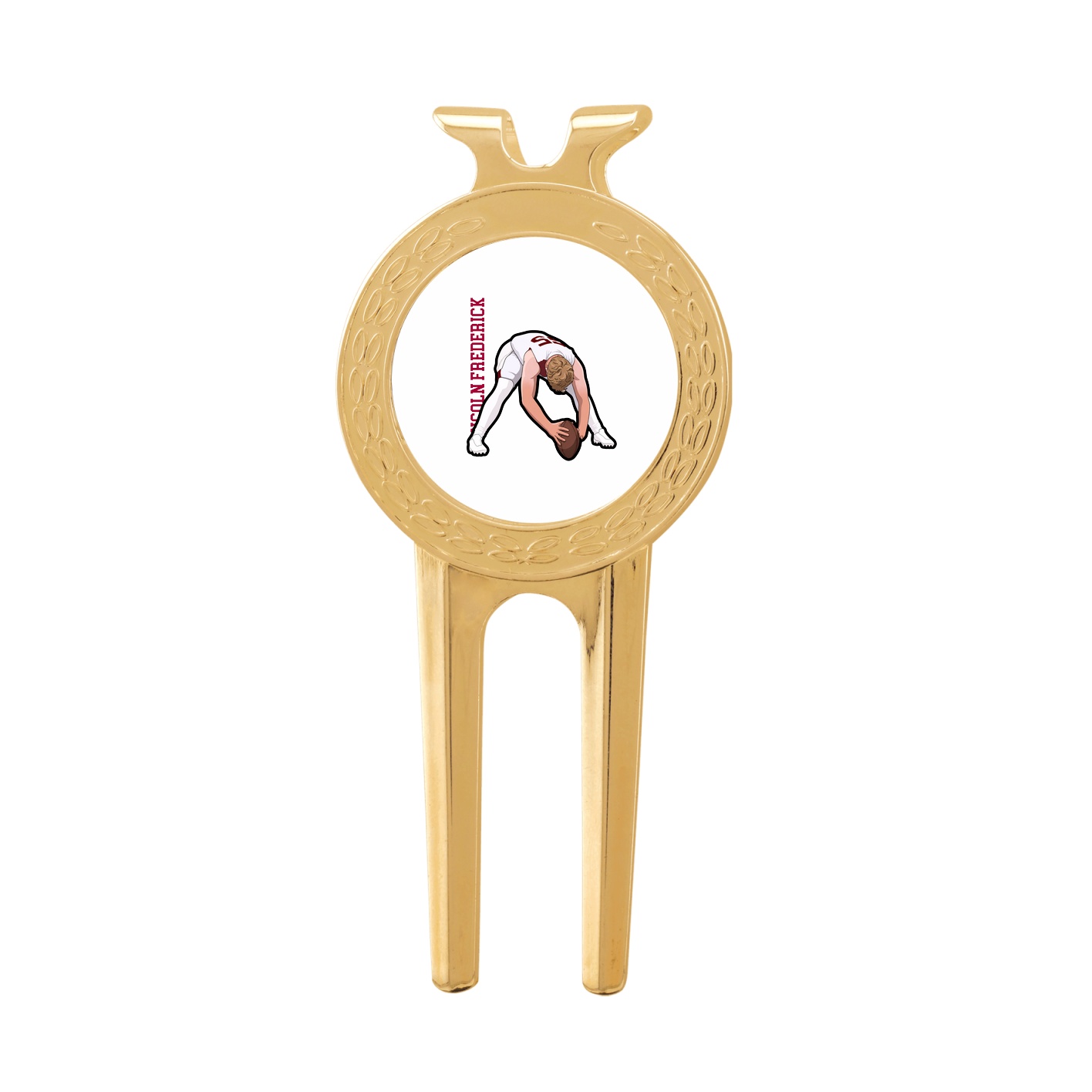 Divot Tool with Ball Marker — Name Vertical in Classic