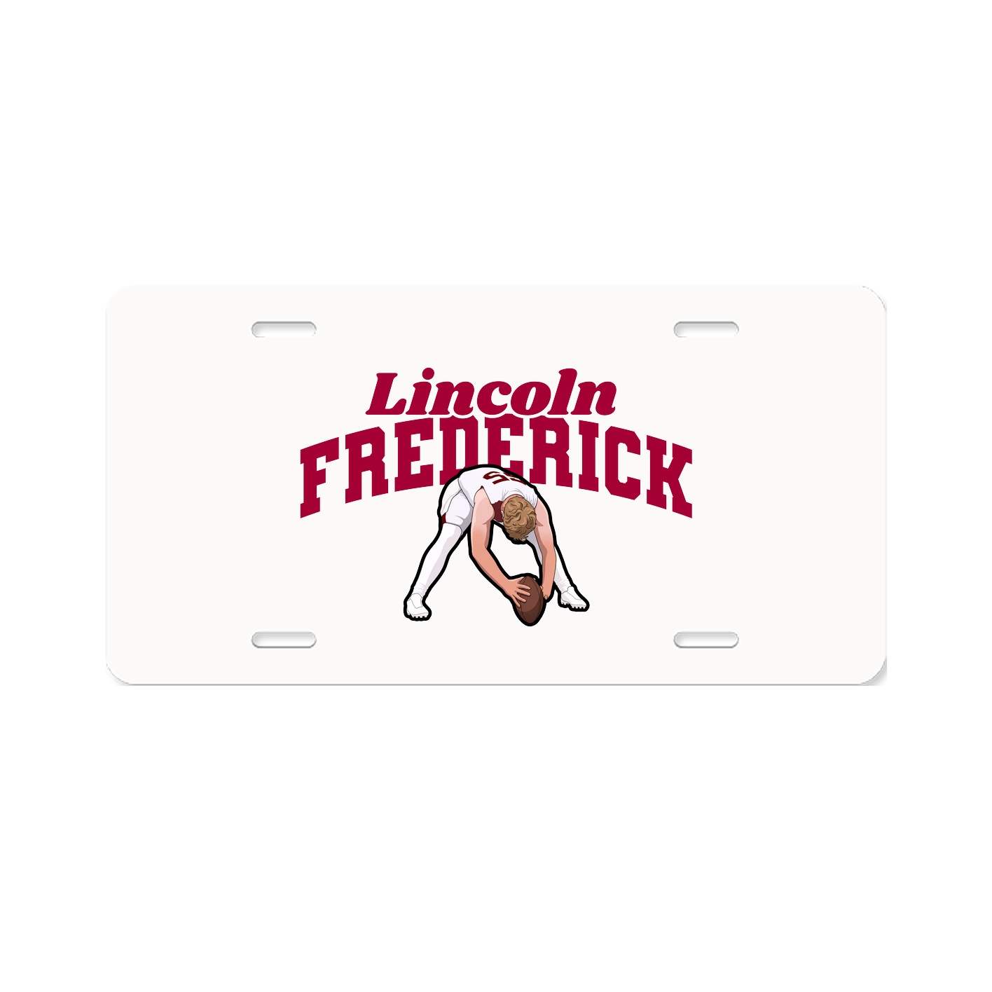 License Plate — Signature Arch in Classic