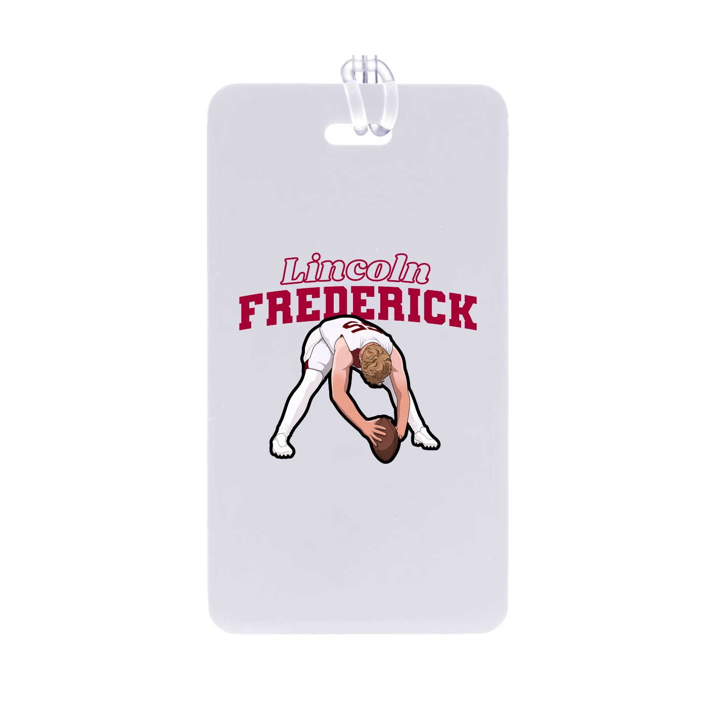 Bag Tag — Name Arch in Classic