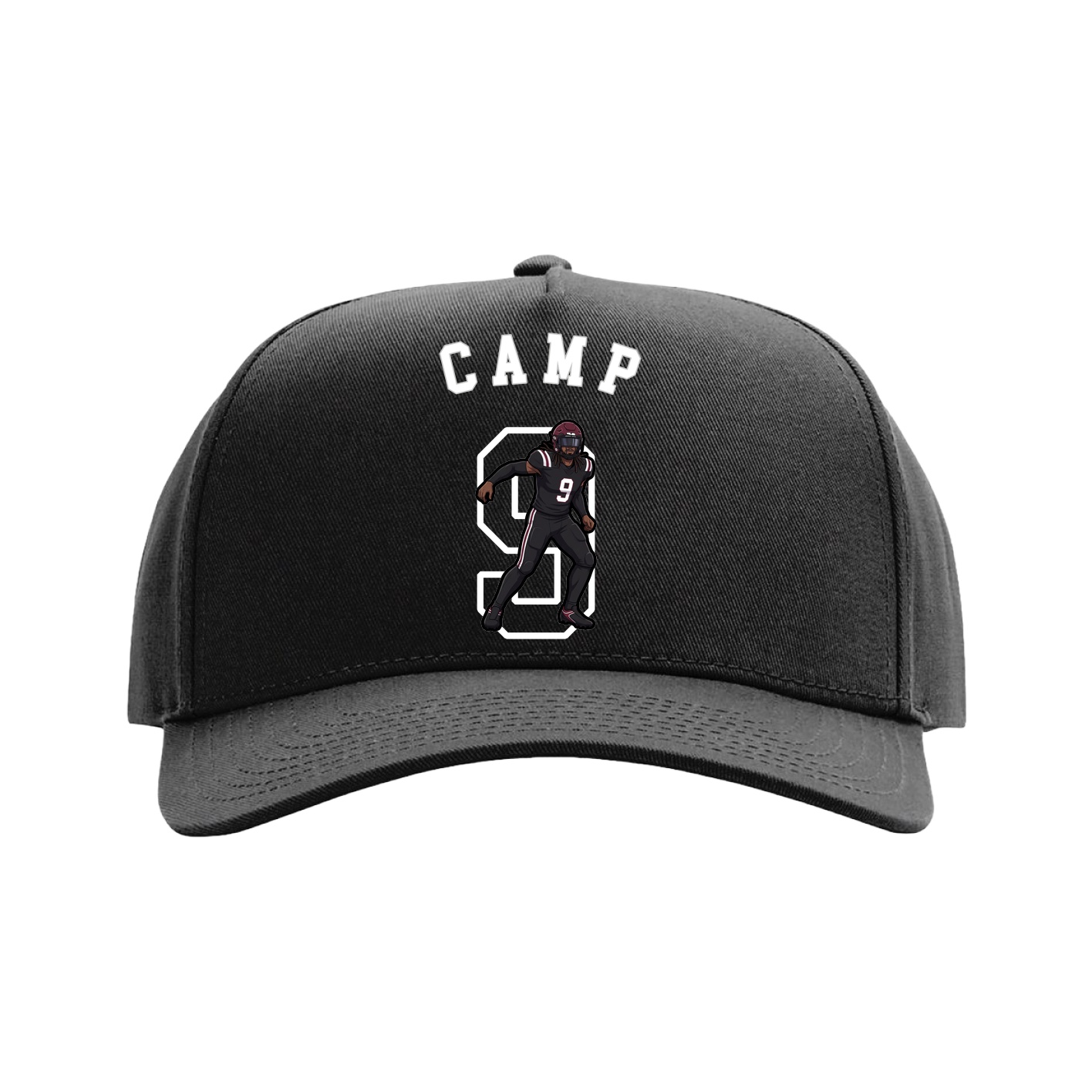 Full Fabric Five-Panel Champ Cap