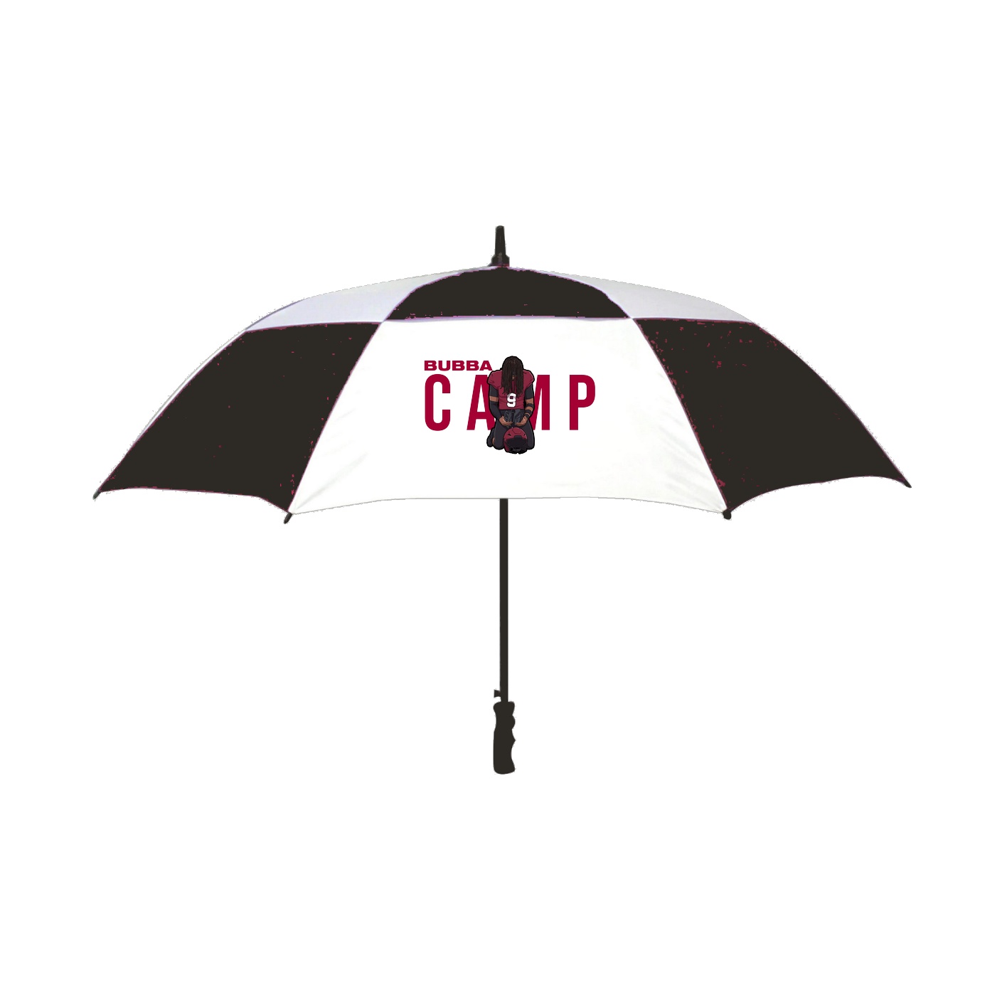 Golf Umbrella — Player Name in Black