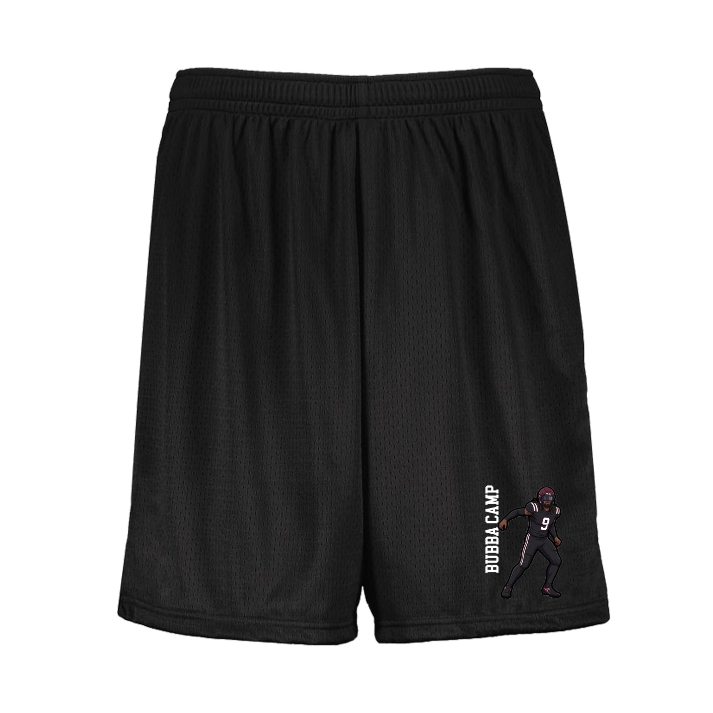 Shorts — Name Vertical in Black