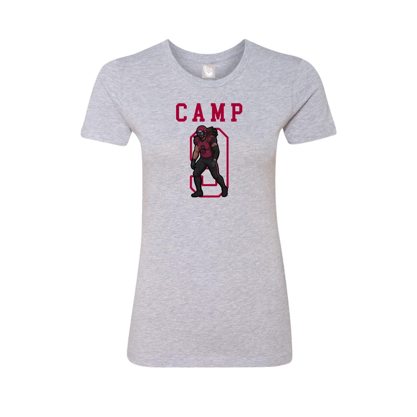 Fitted Women's Tee — Shirsey in Grey