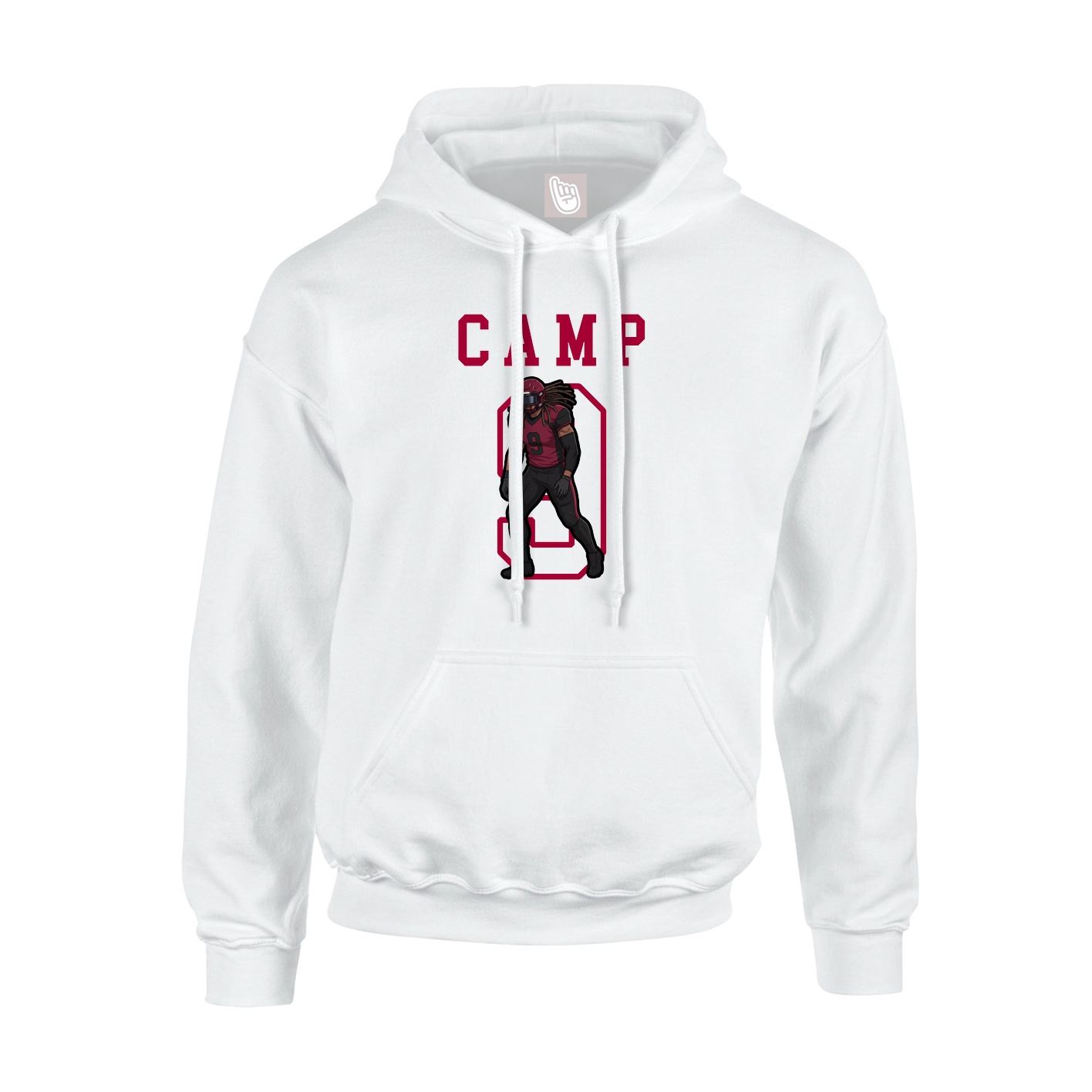 Hoodie — Shirsey in White