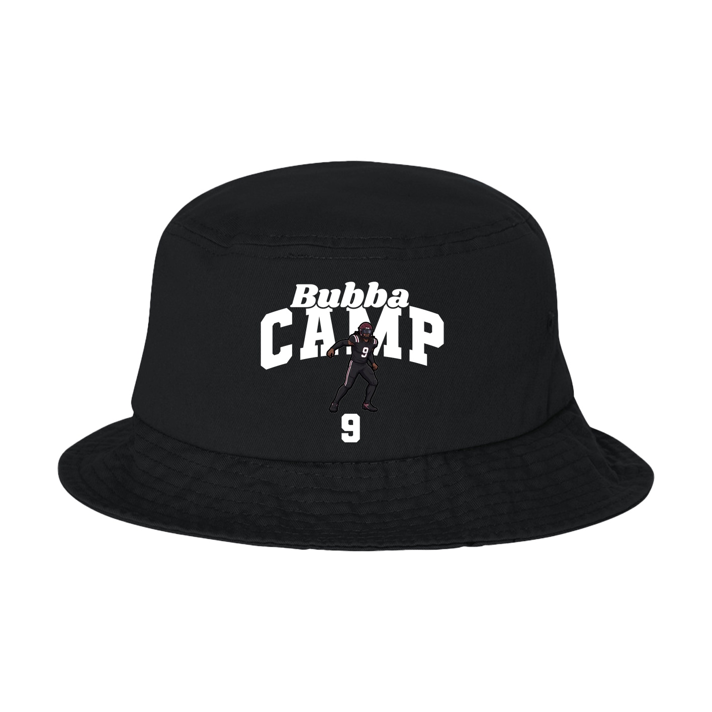 Bucket Cap — Signature Arch in Black