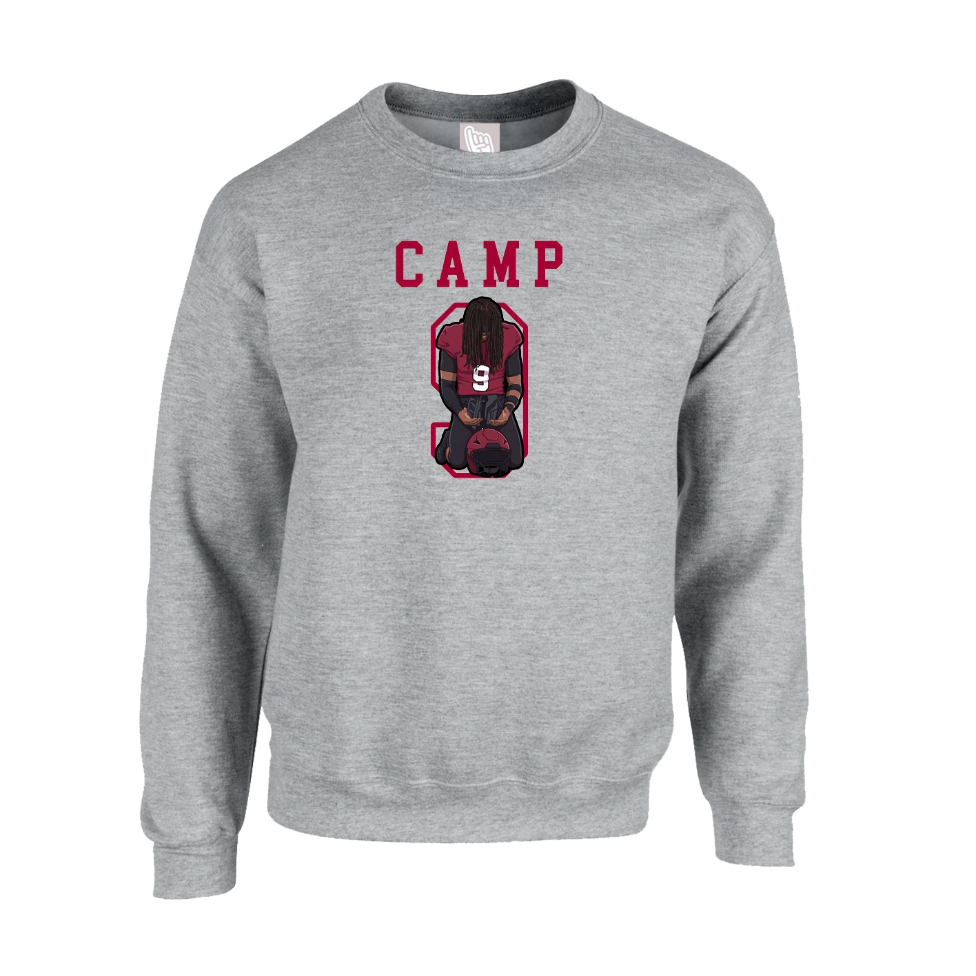 Fleece Crew — Shirsey in Grey