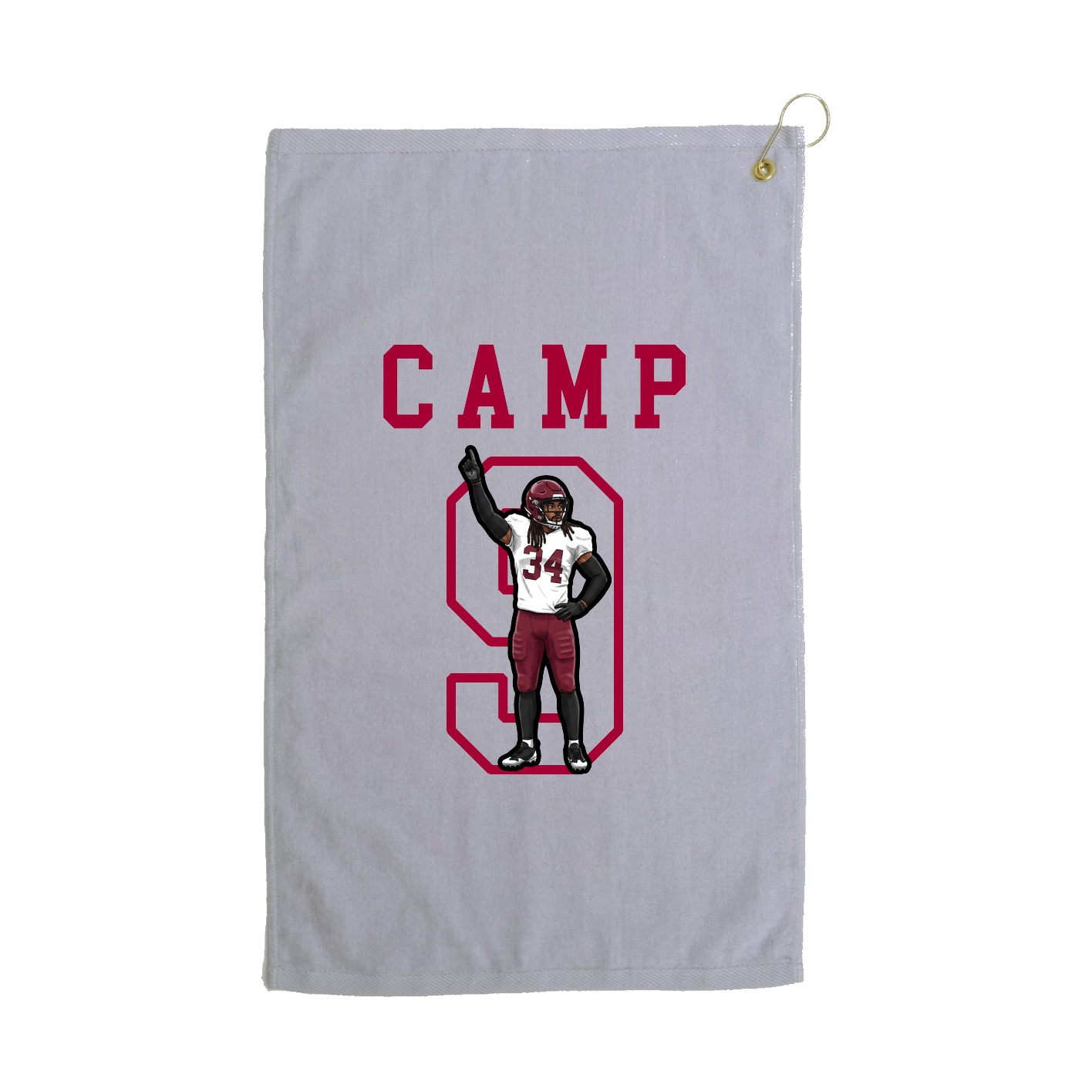 Golf Towel — Shirsey in Grey