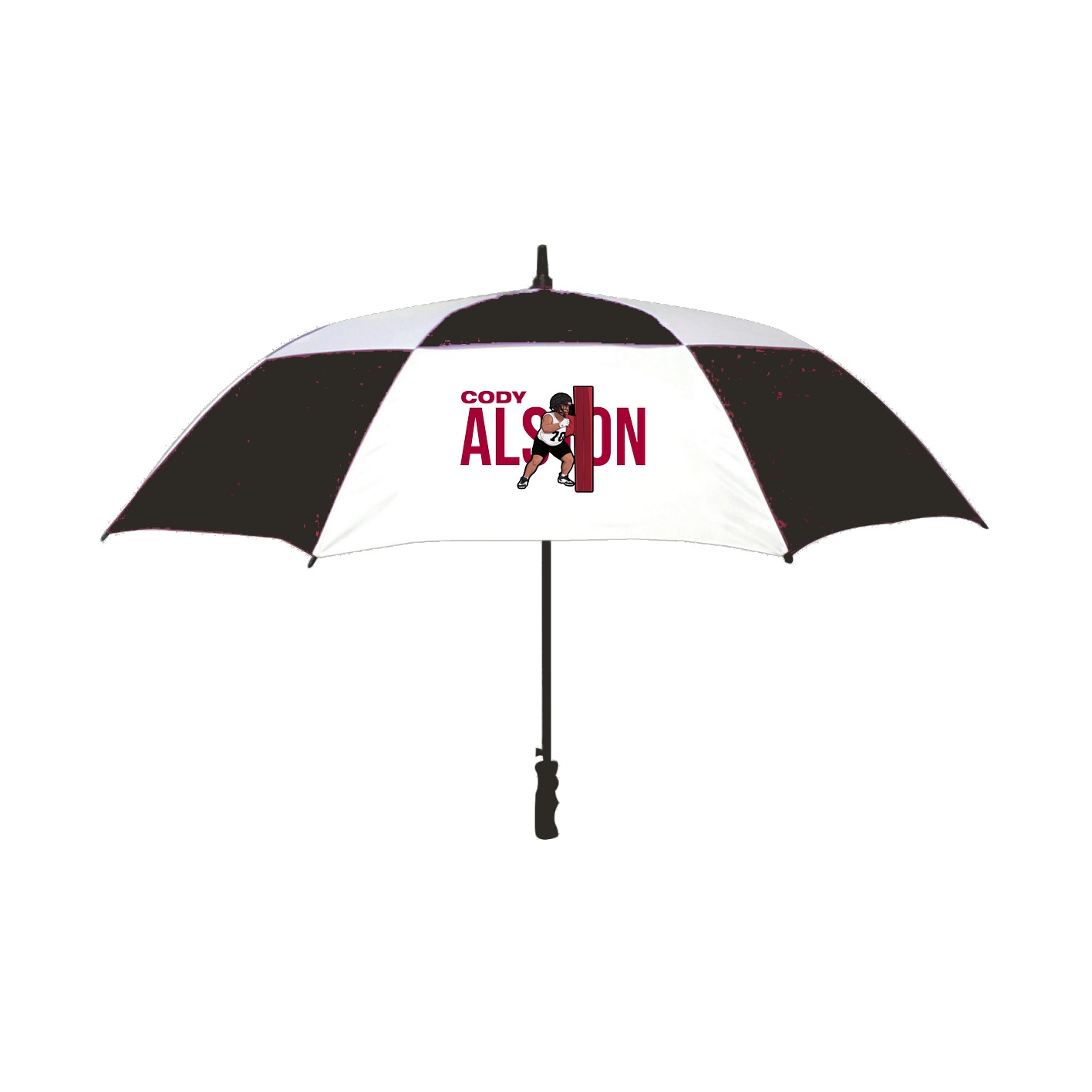 Golf Umbrella — Player Name in Black