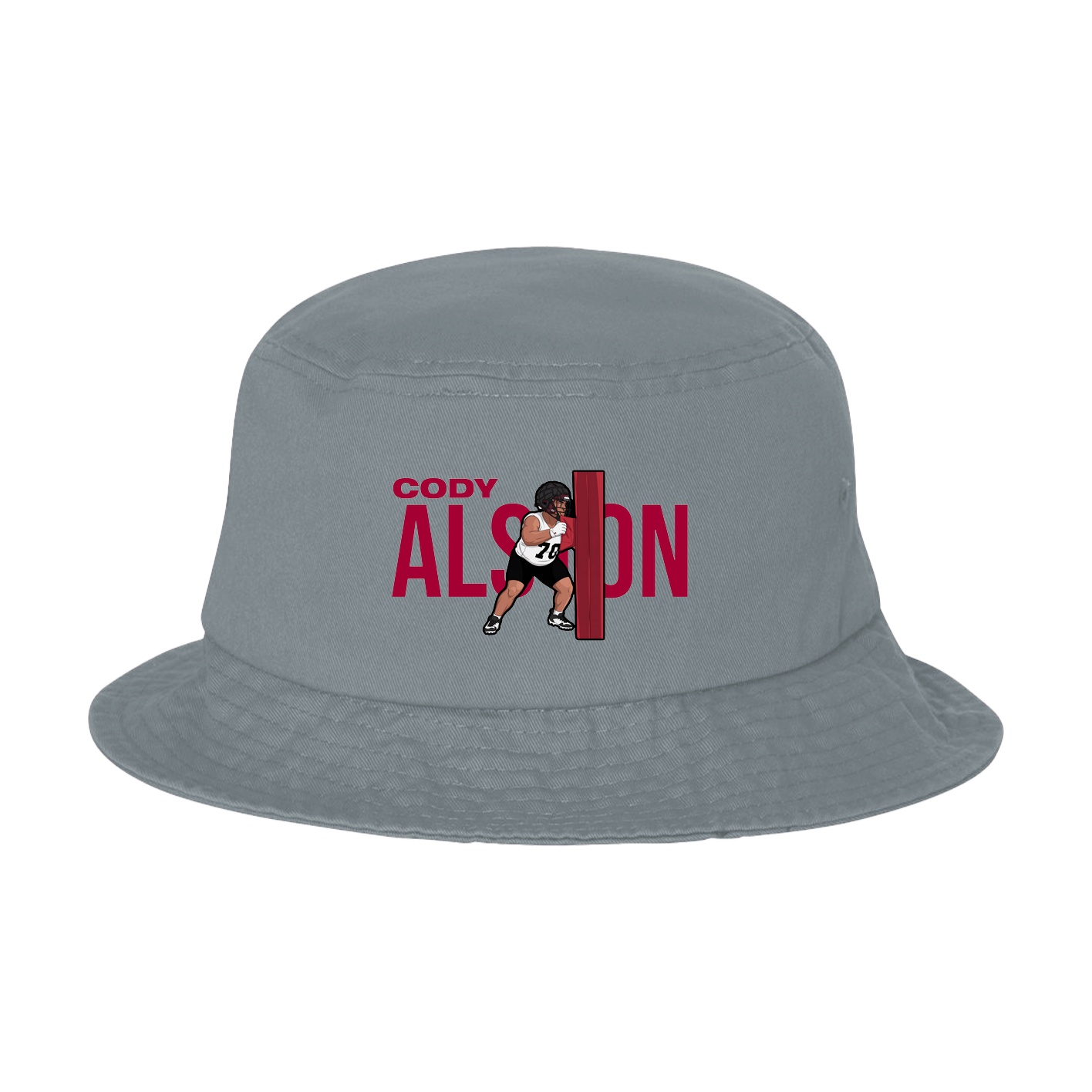 Bucket Cap — Player Name in Grey